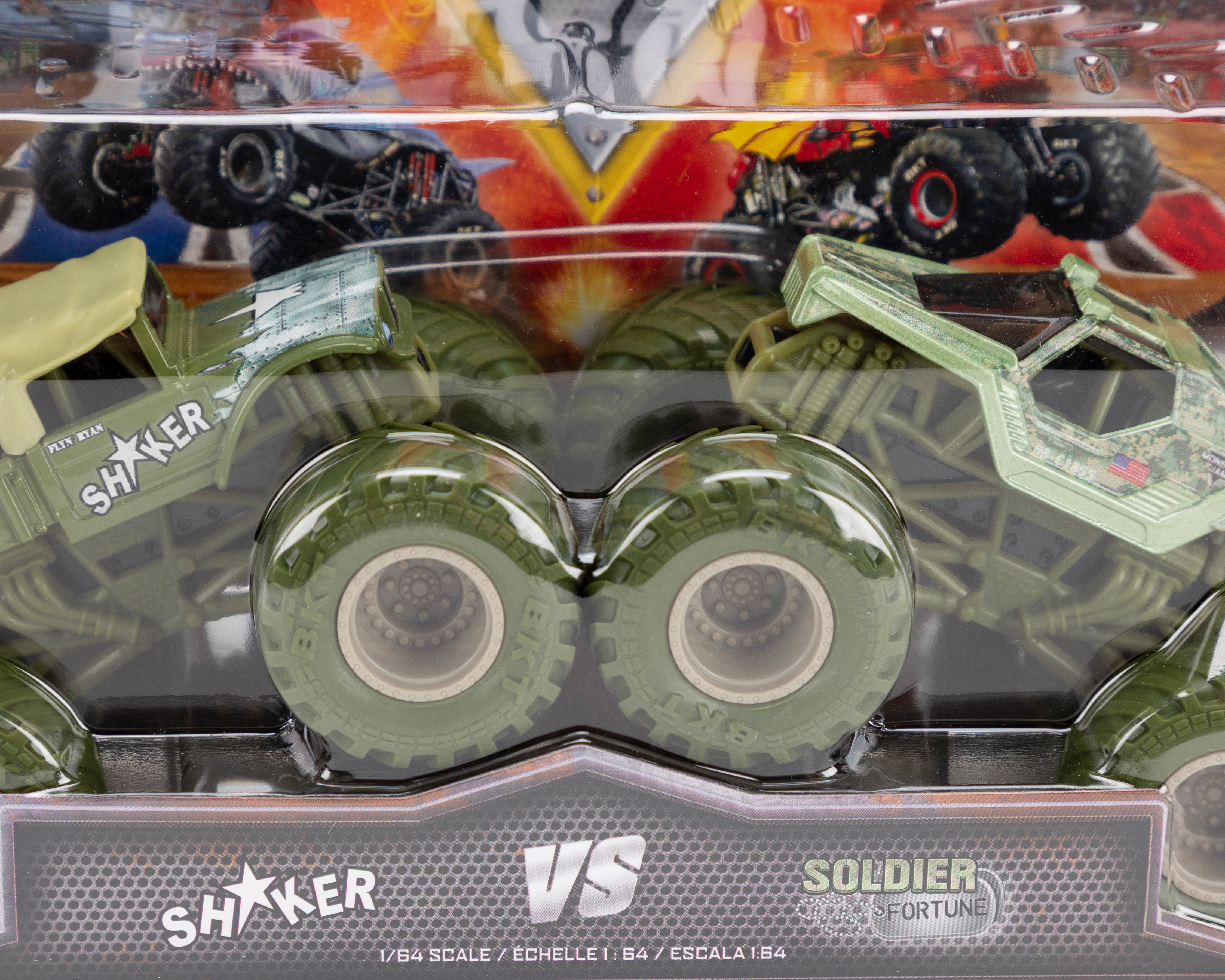 Foto 4 pulgar | Foto 3 | Carros Monster Jam Spin Master 2 Piezas al Azar