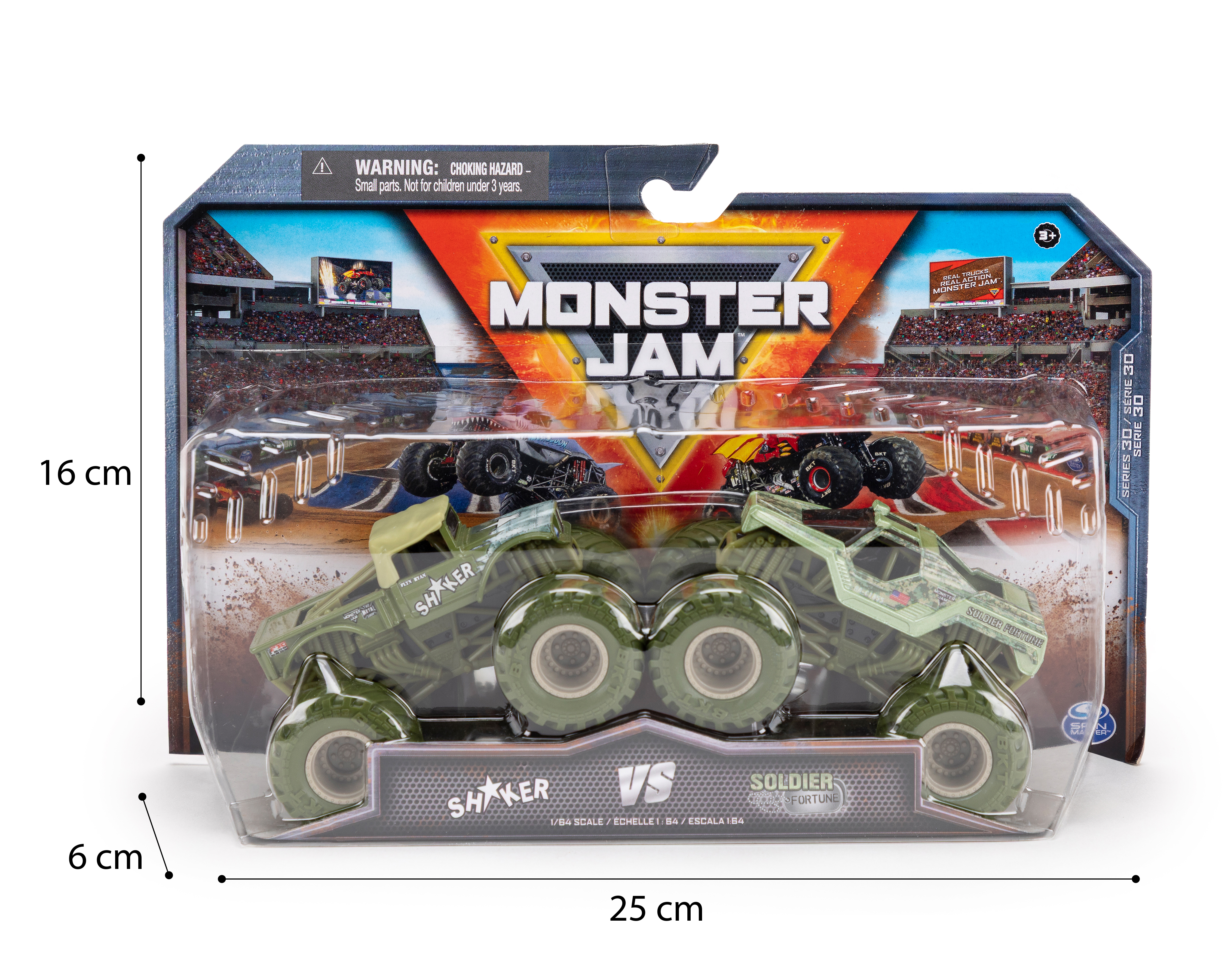 Foto 4 | Foto 4 | Carros Monster Jam Spin Master 2 Piezas al Azar
