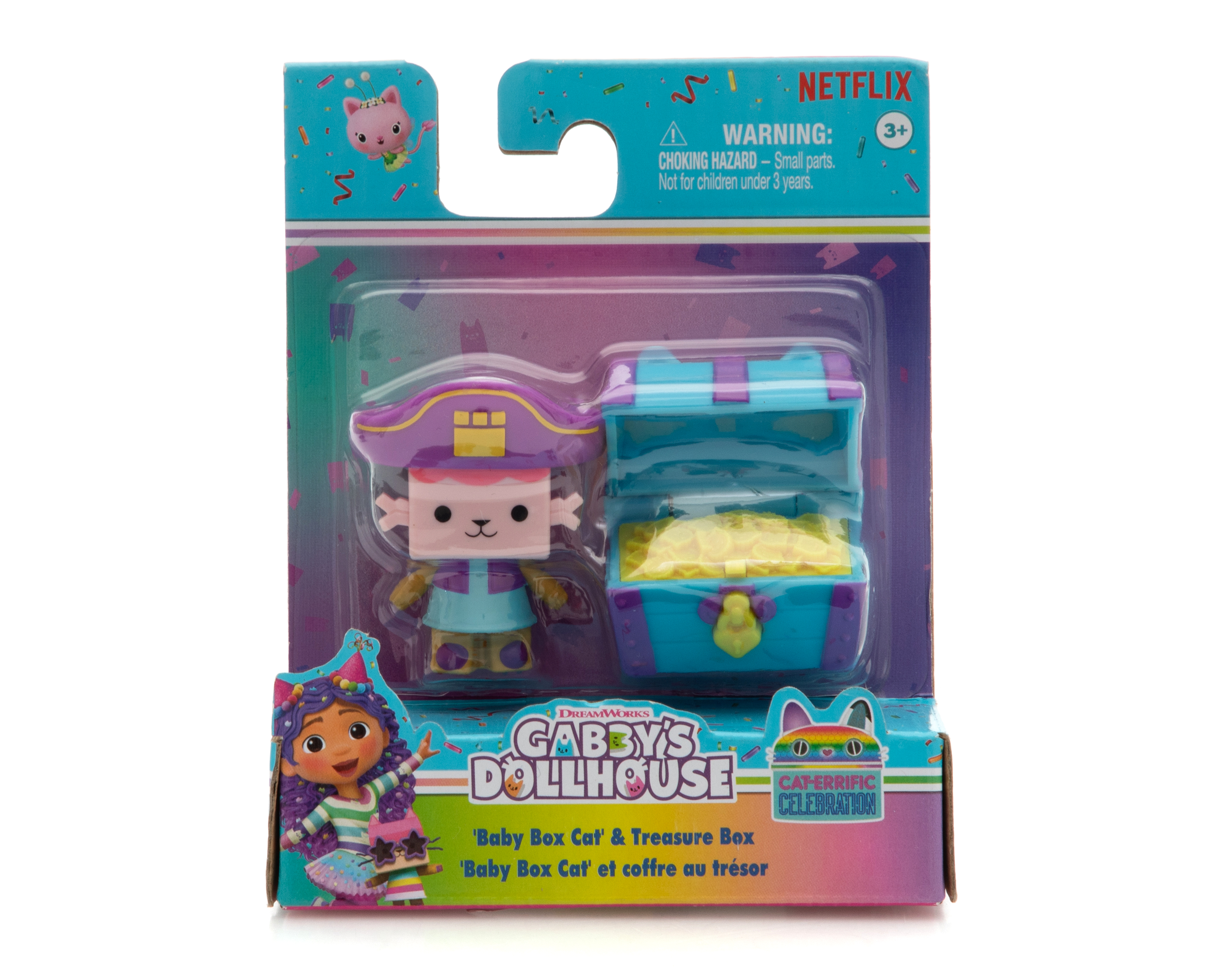 Foto 4 | Foto 4 | Baby Box Cat & Treasure Box Gabby's Dollhouse Cat-errific Celebration