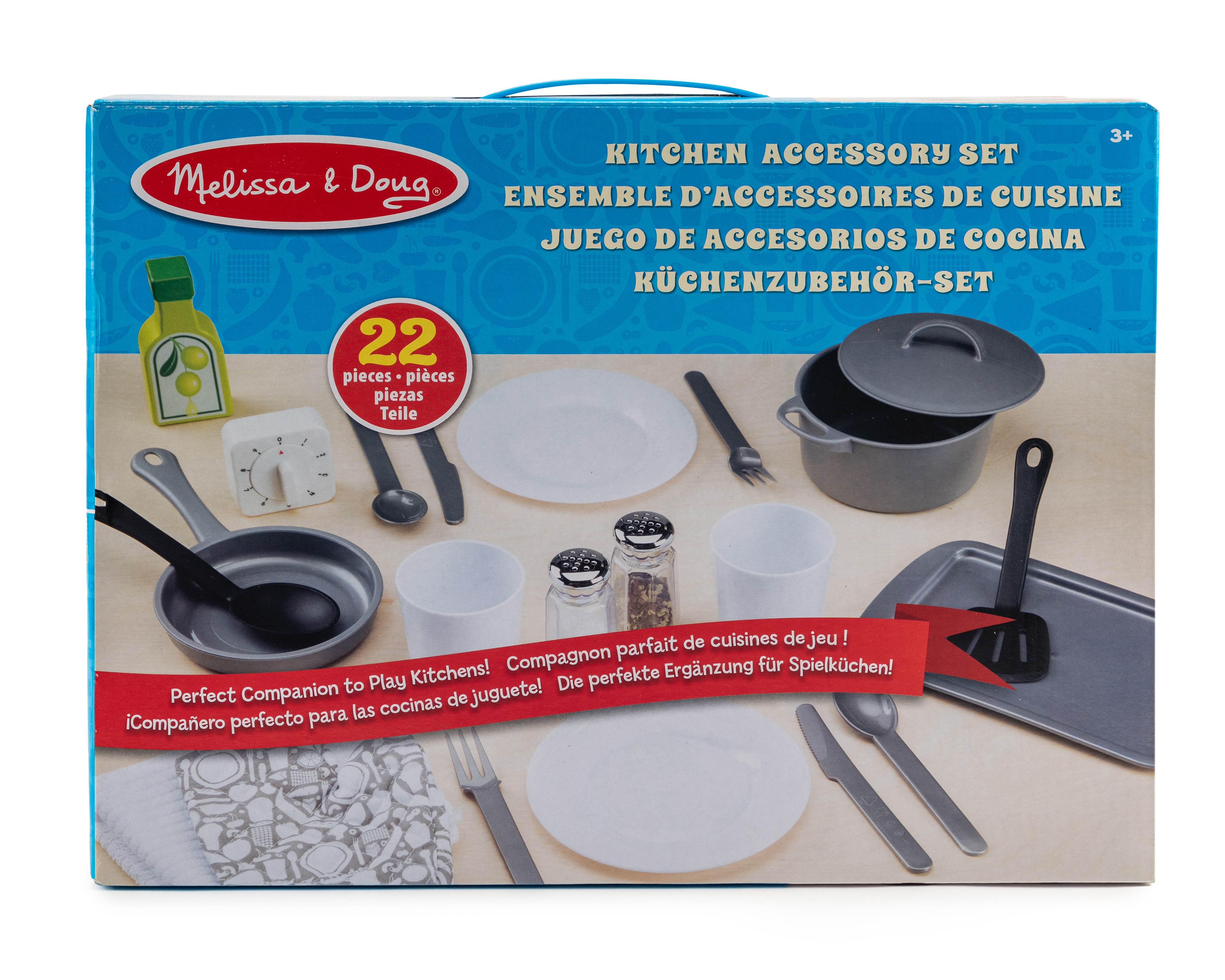 Foto 5 pulgar | Foto 4 | Juego de Accesorios de Cocina Melissa & Doug 22 Piezas