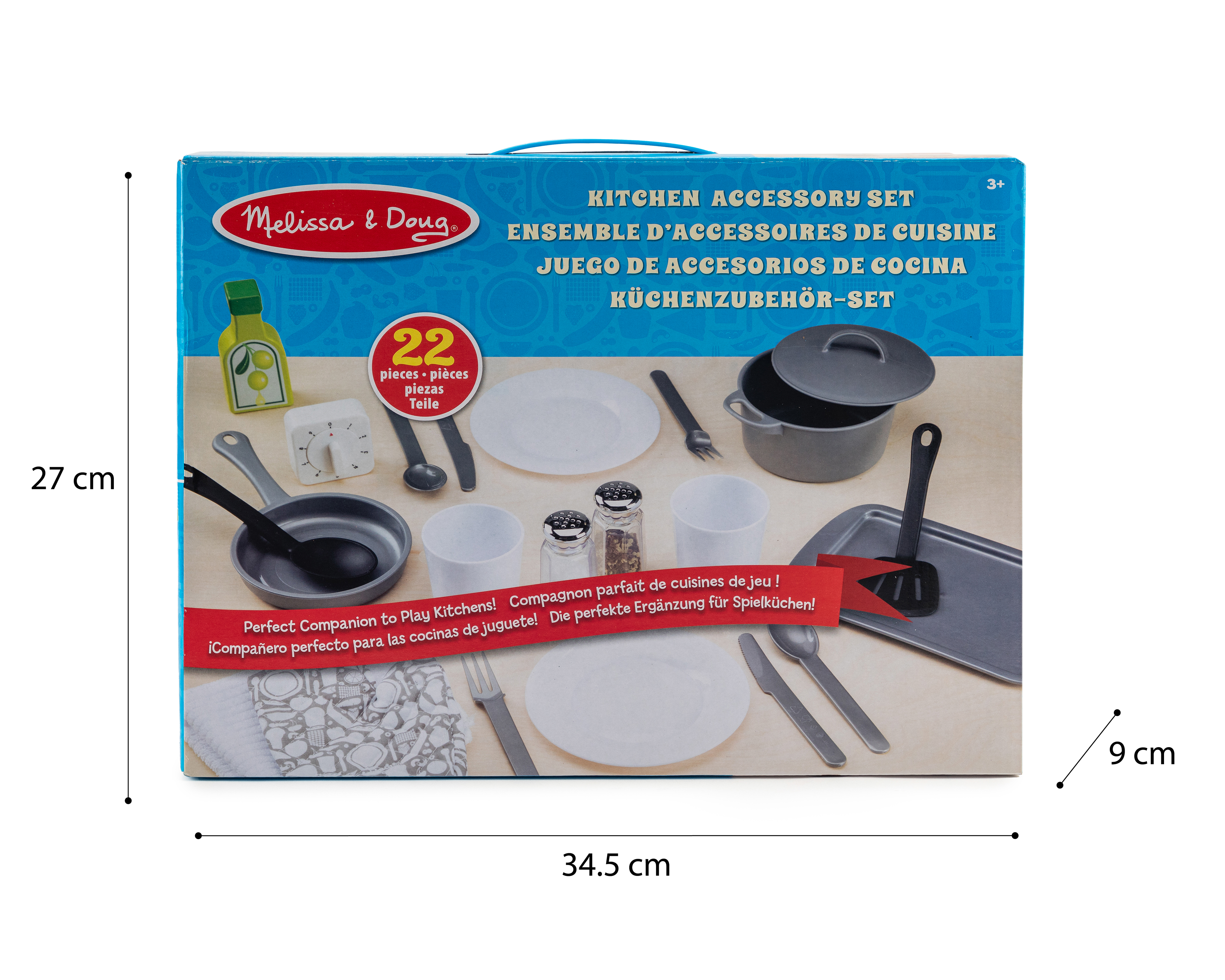 Foto 6 | Foto 6 | Juego de Accesorios de Cocina Melissa & Doug 22 Piezas