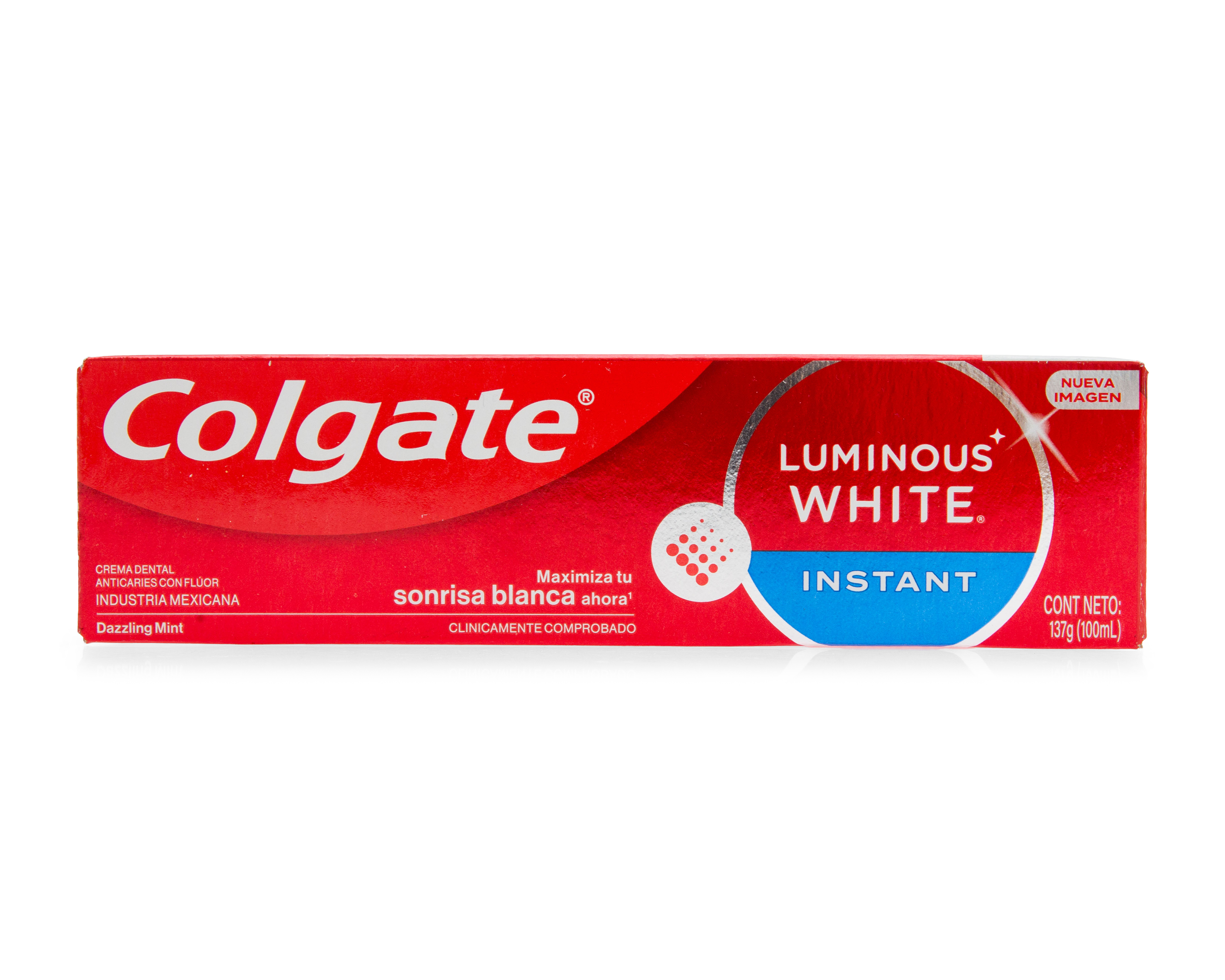 Foto 2 pulgar | Foto 1 | Pasta de Dientes Colgate Luminus White Instant Anticaries 137 g