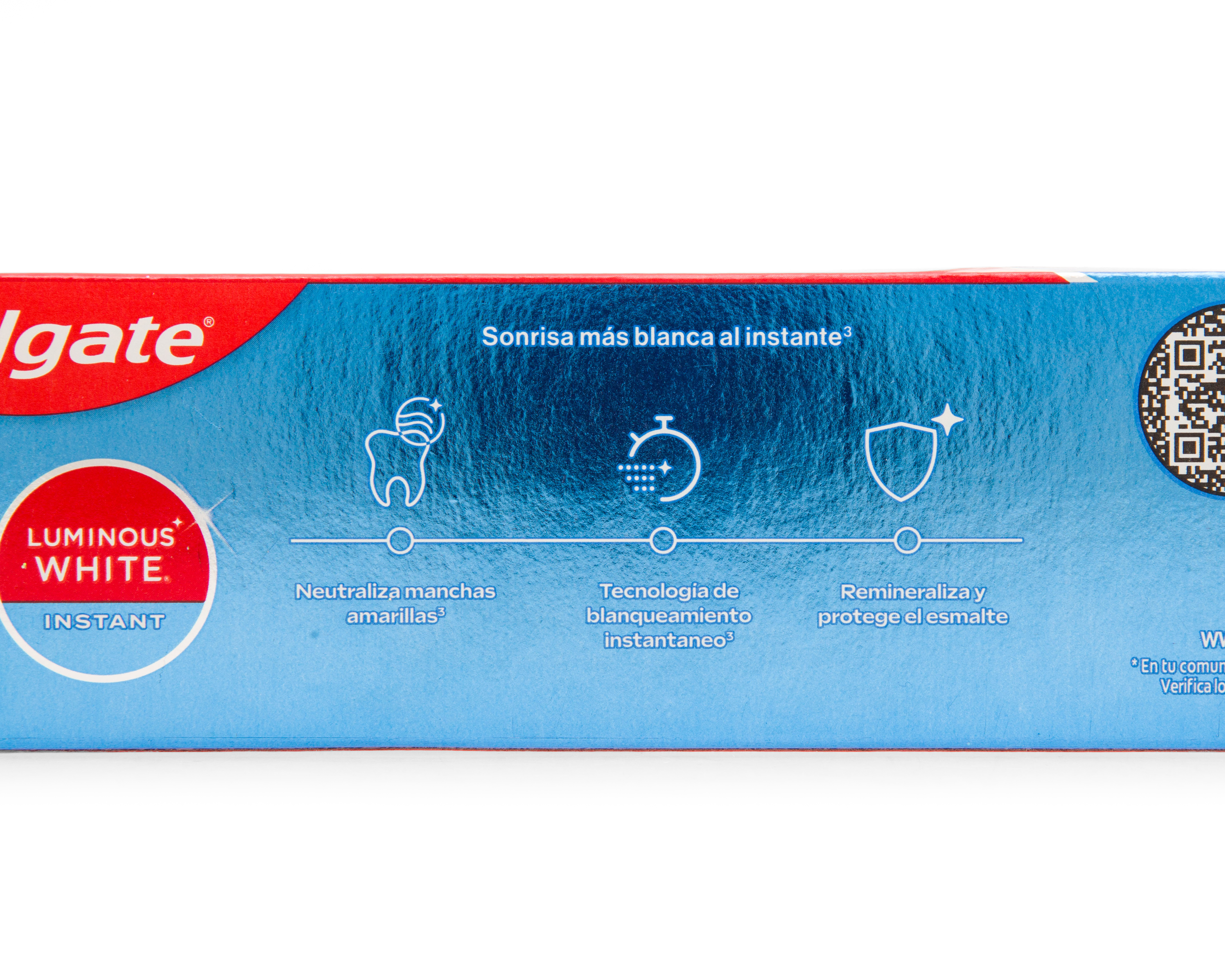 Foto 3 | Foto 3 | Pasta de Dientes Colgate Luminus White Instant Anticaries 137 g