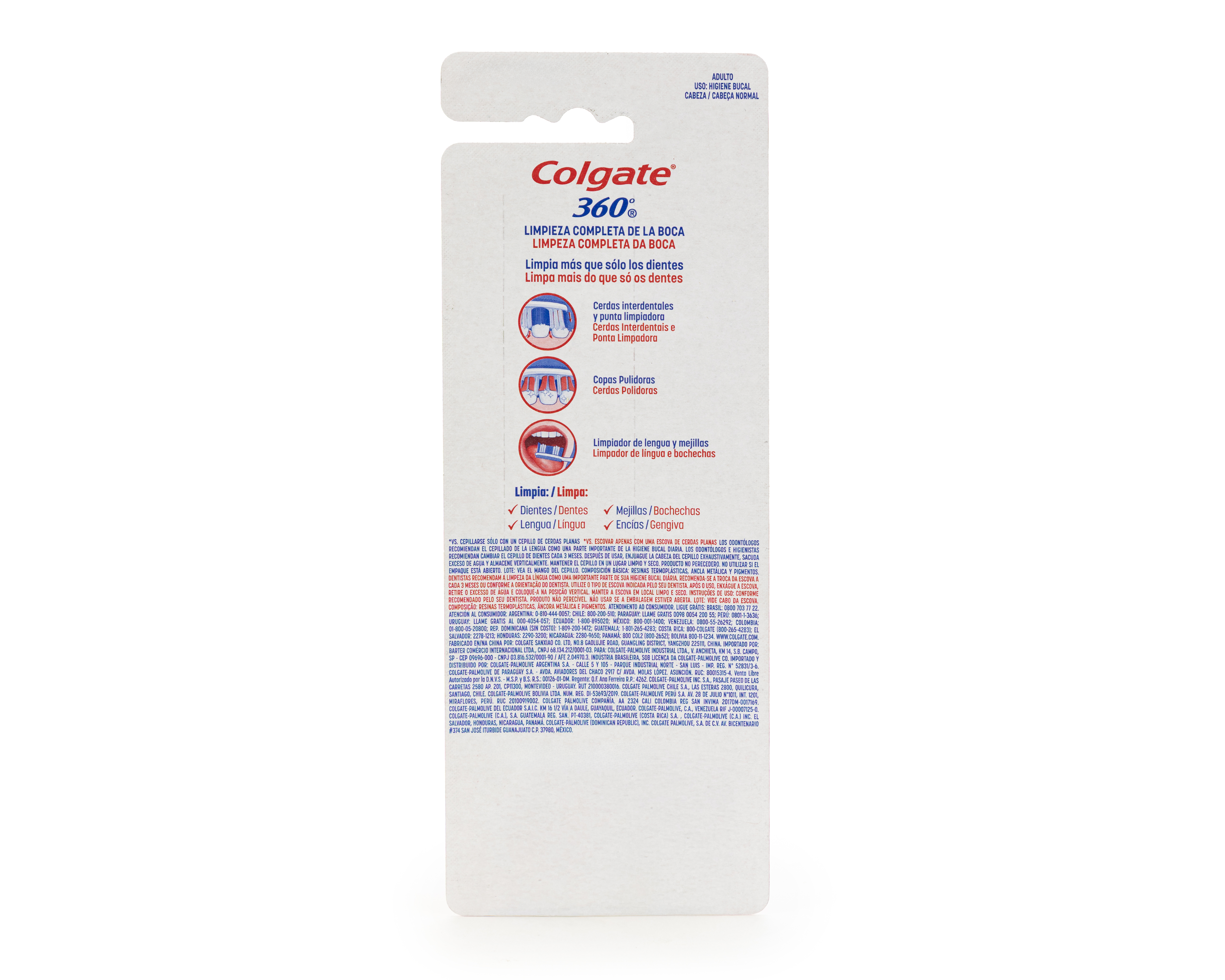 Foto 3 pulgar | Foto 2 | Cepillo de Dientes Suave Colgate 3 Piezas