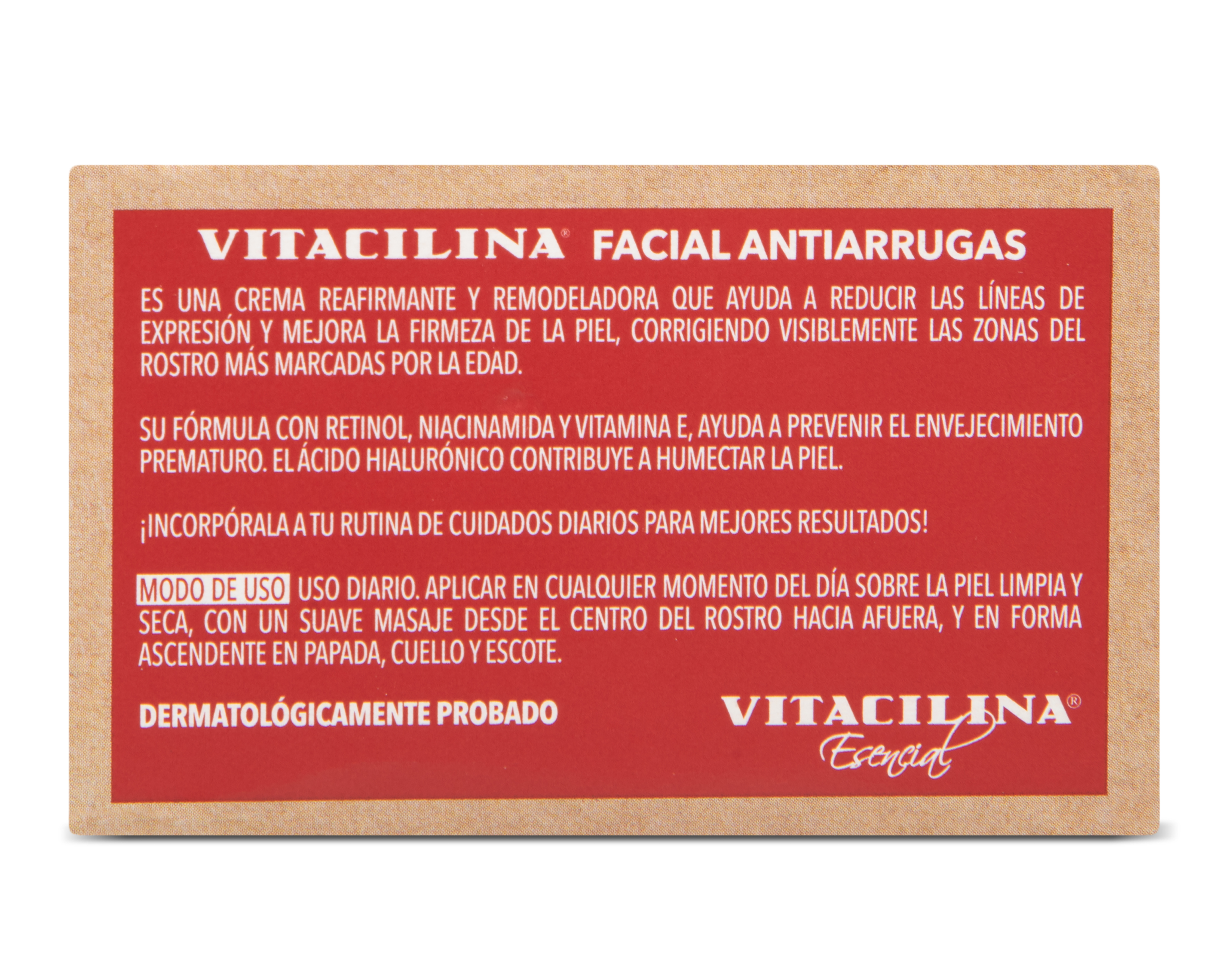 Foto 2 | Foto 2 | Crema Facial Antiarrugas Vitacilina 100 g