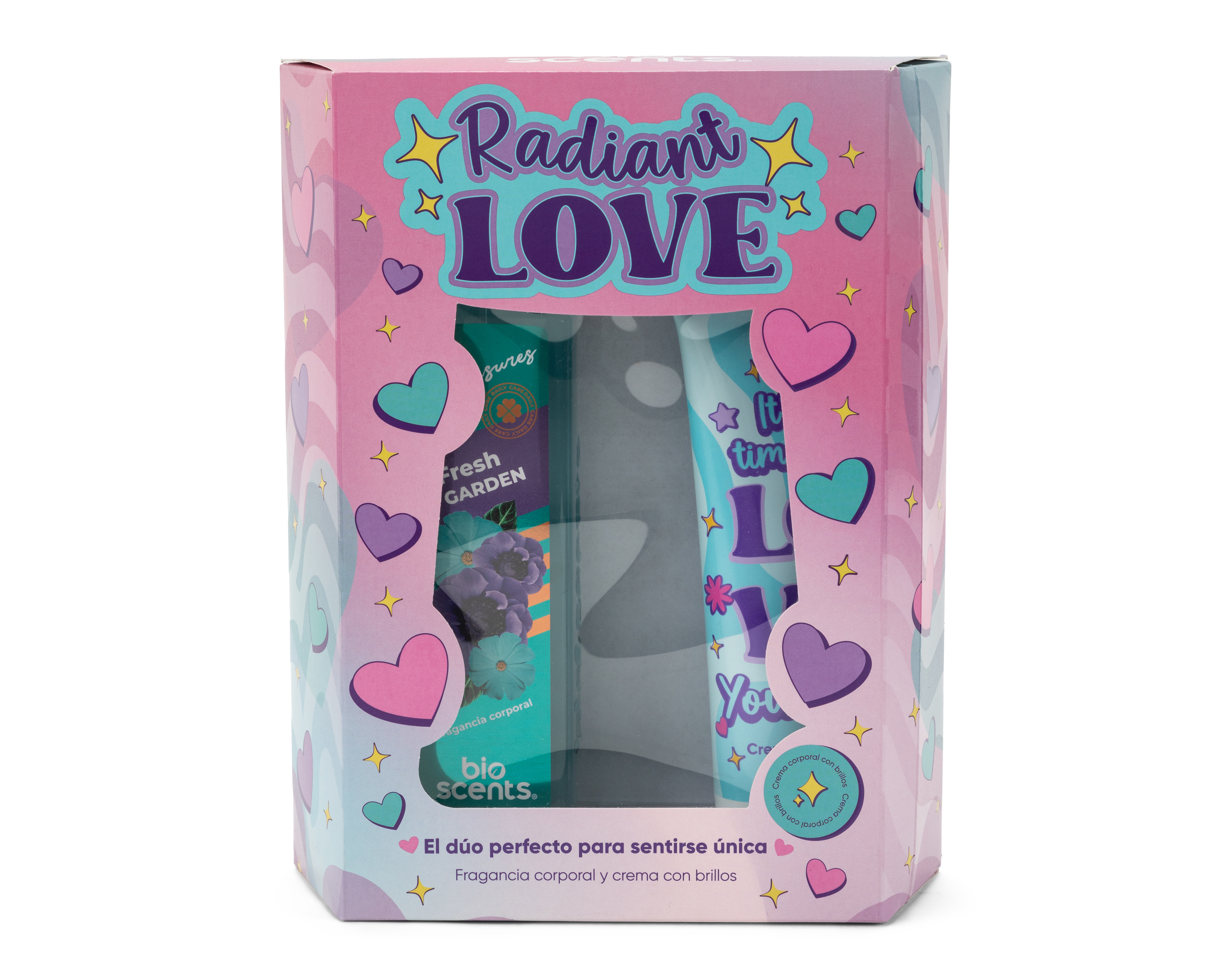 Foto 3 pulgar | Foto 2 | Body y Crema Corporal Bioscents Radian Love Fresh Garden 2 Piezas