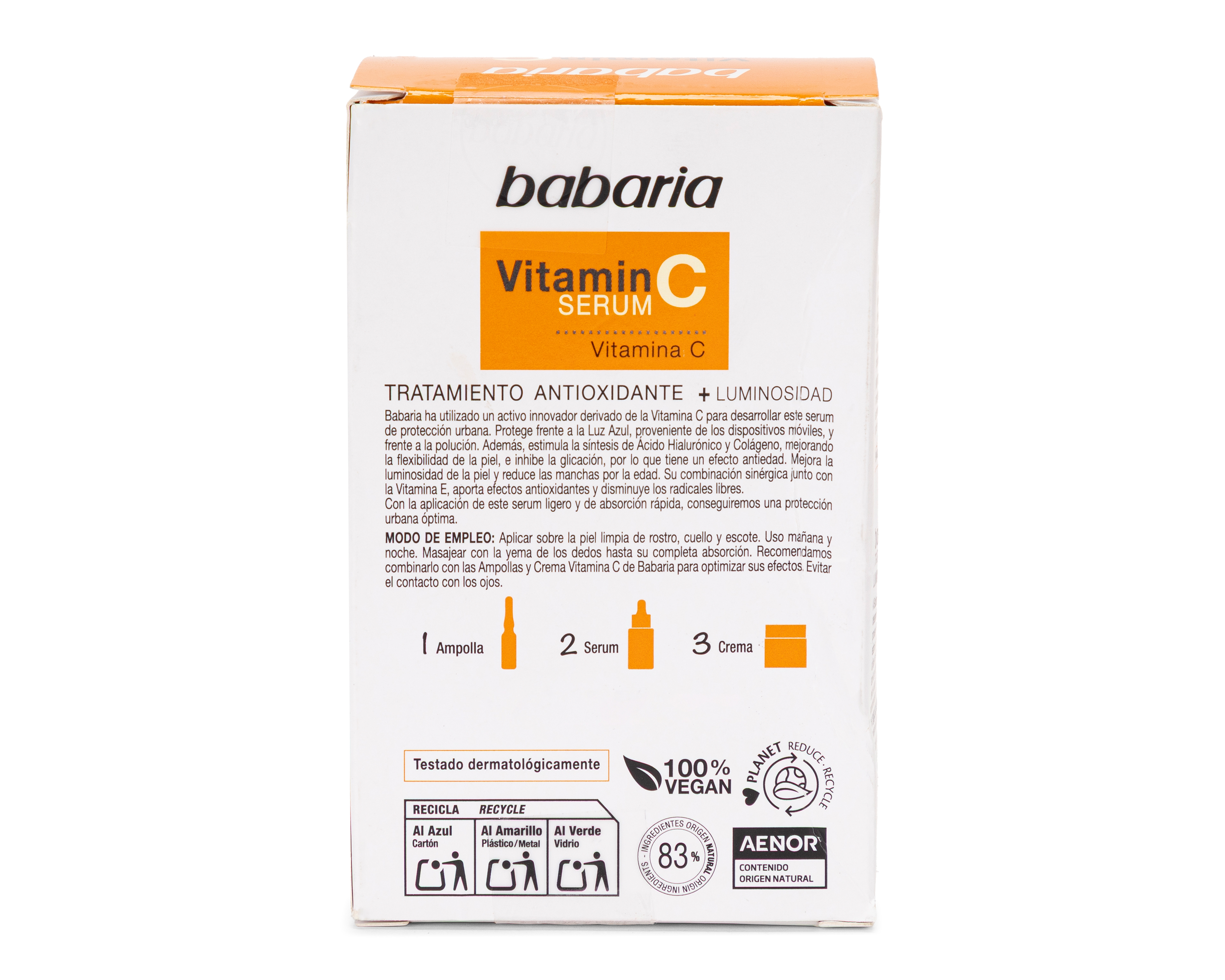 Foto 3 | Foto 3 | Suero Babaria Vitamina C Tratamiento Antioxidante 30 ml