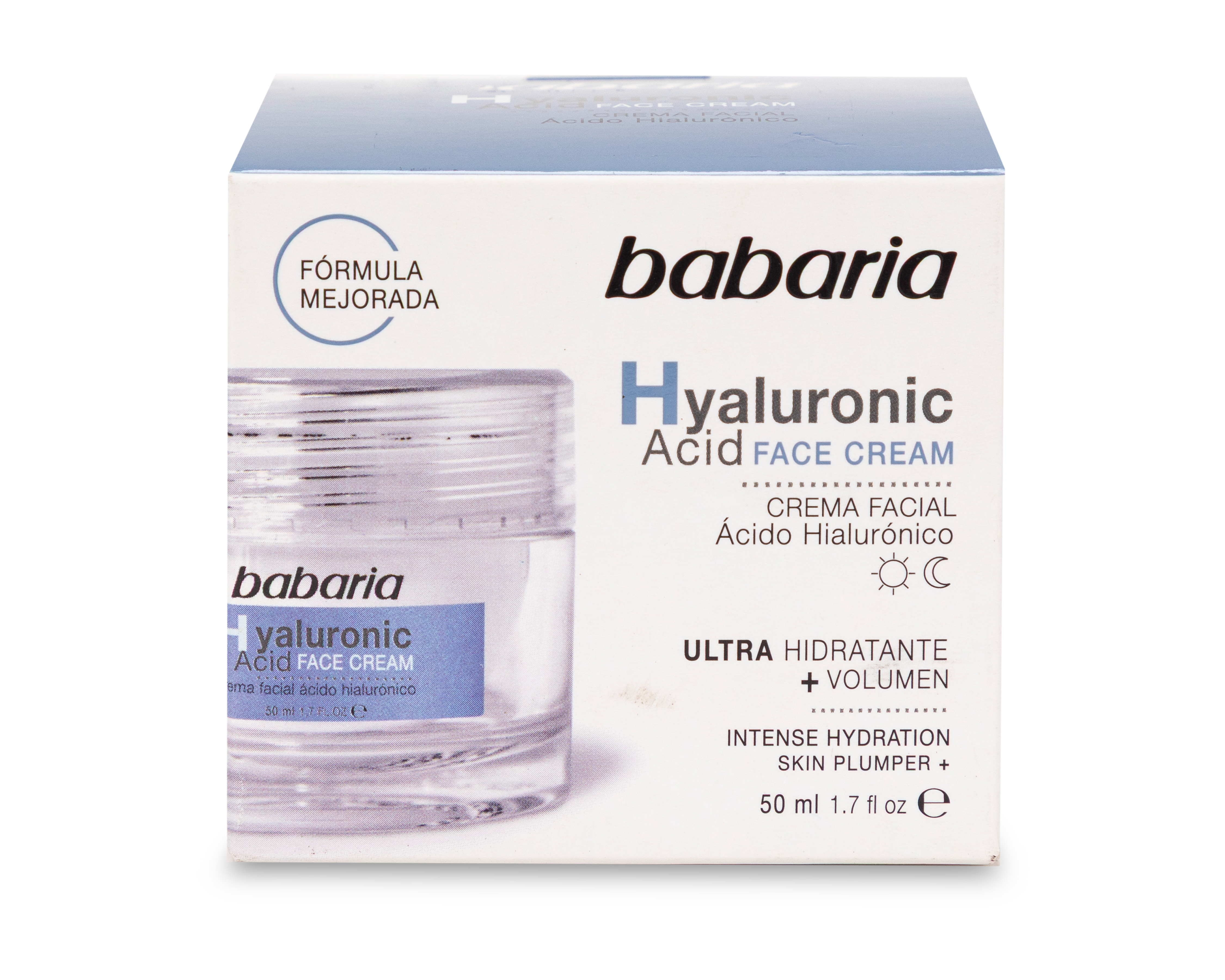 Foto 3 pulgar | Foto 2 | Crema Facial Babaria con Ácido Hialurónico 50 ml