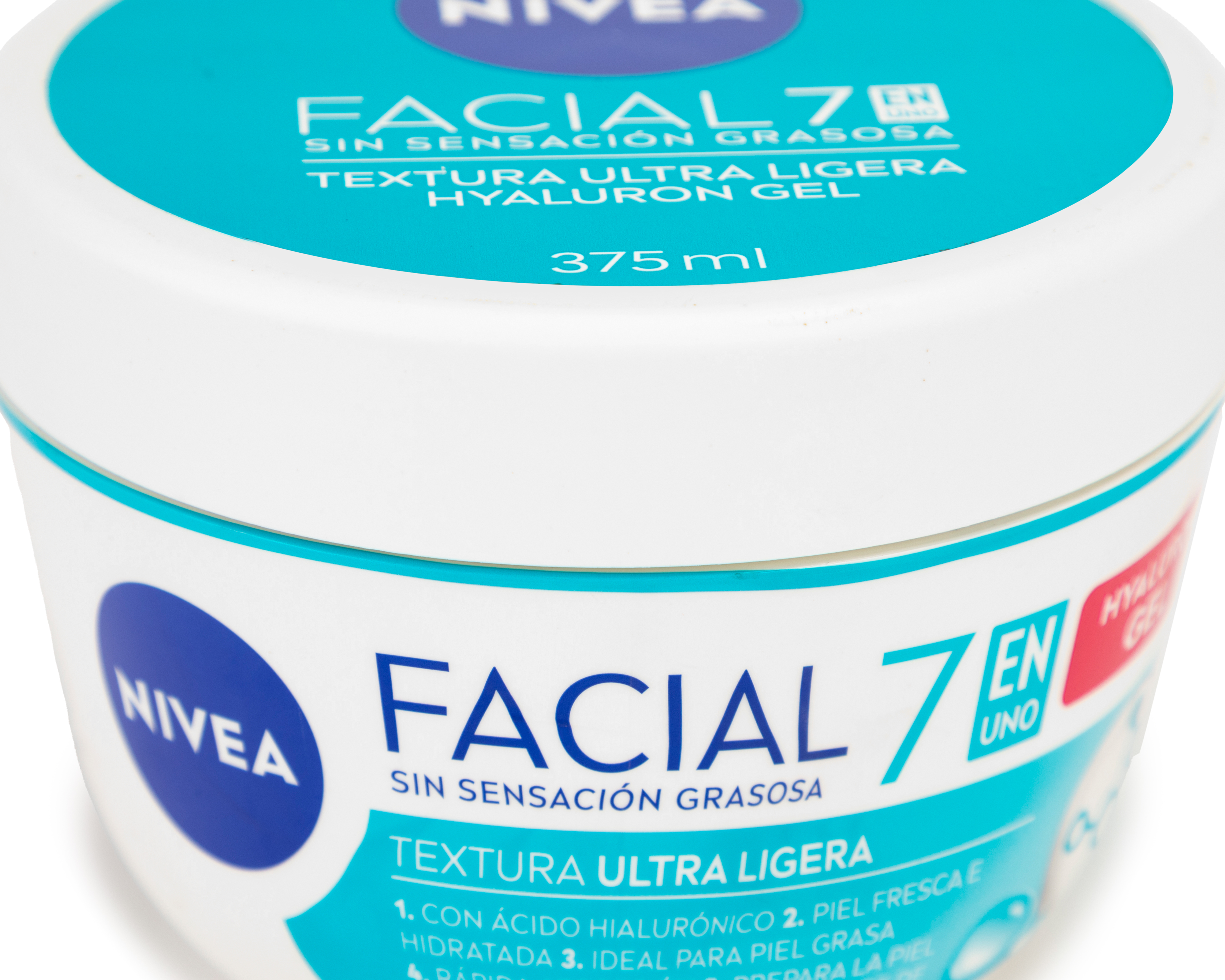Foto 4 pulgar | Foto 3 | Gel Facial Nivea con Ácido Hialurónico 7 en 1 375 ml