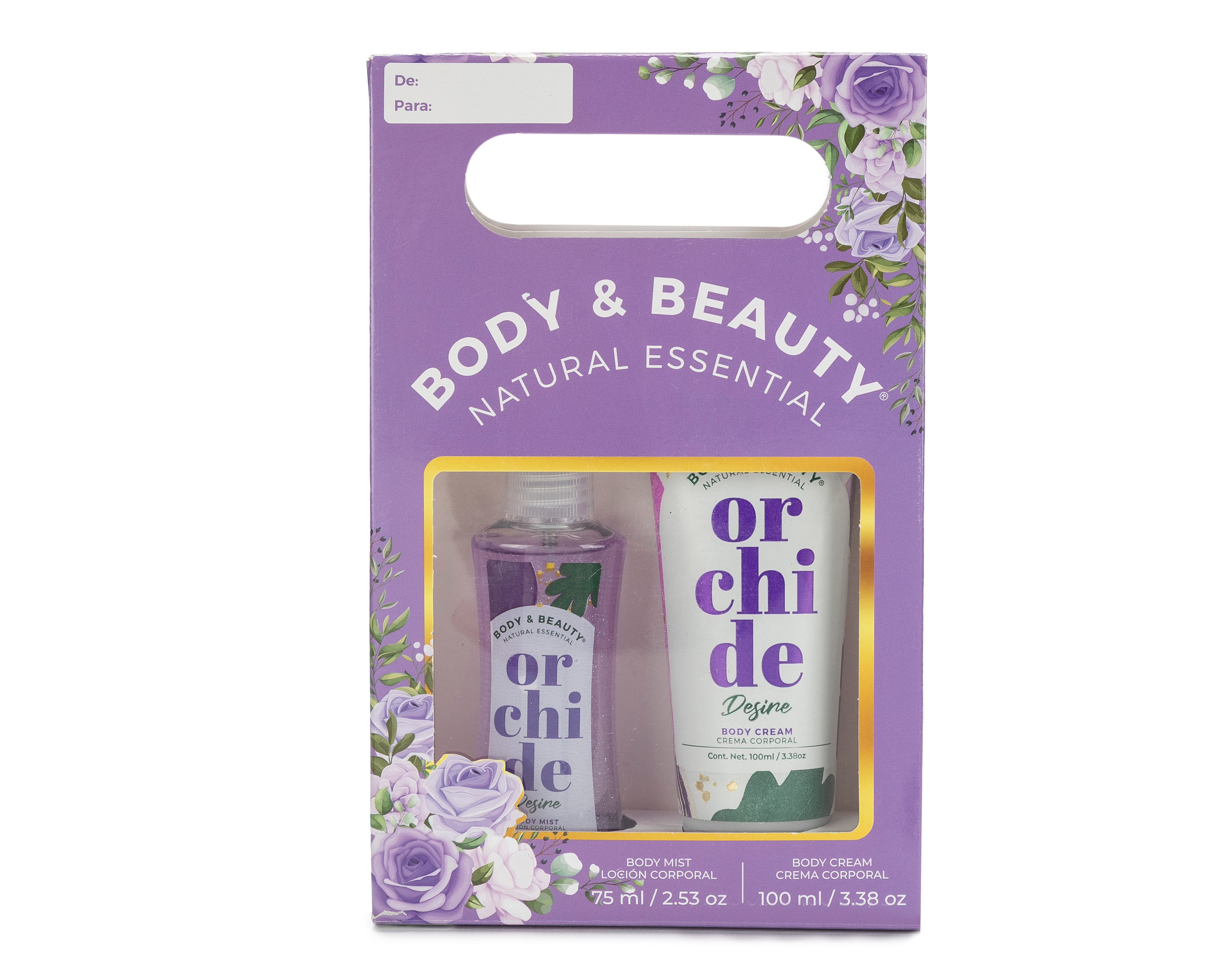 Foto 2 | Foto 2 | Set Loción y Crema Corporal Body & Beauty Orchide Desire 2 Piezas