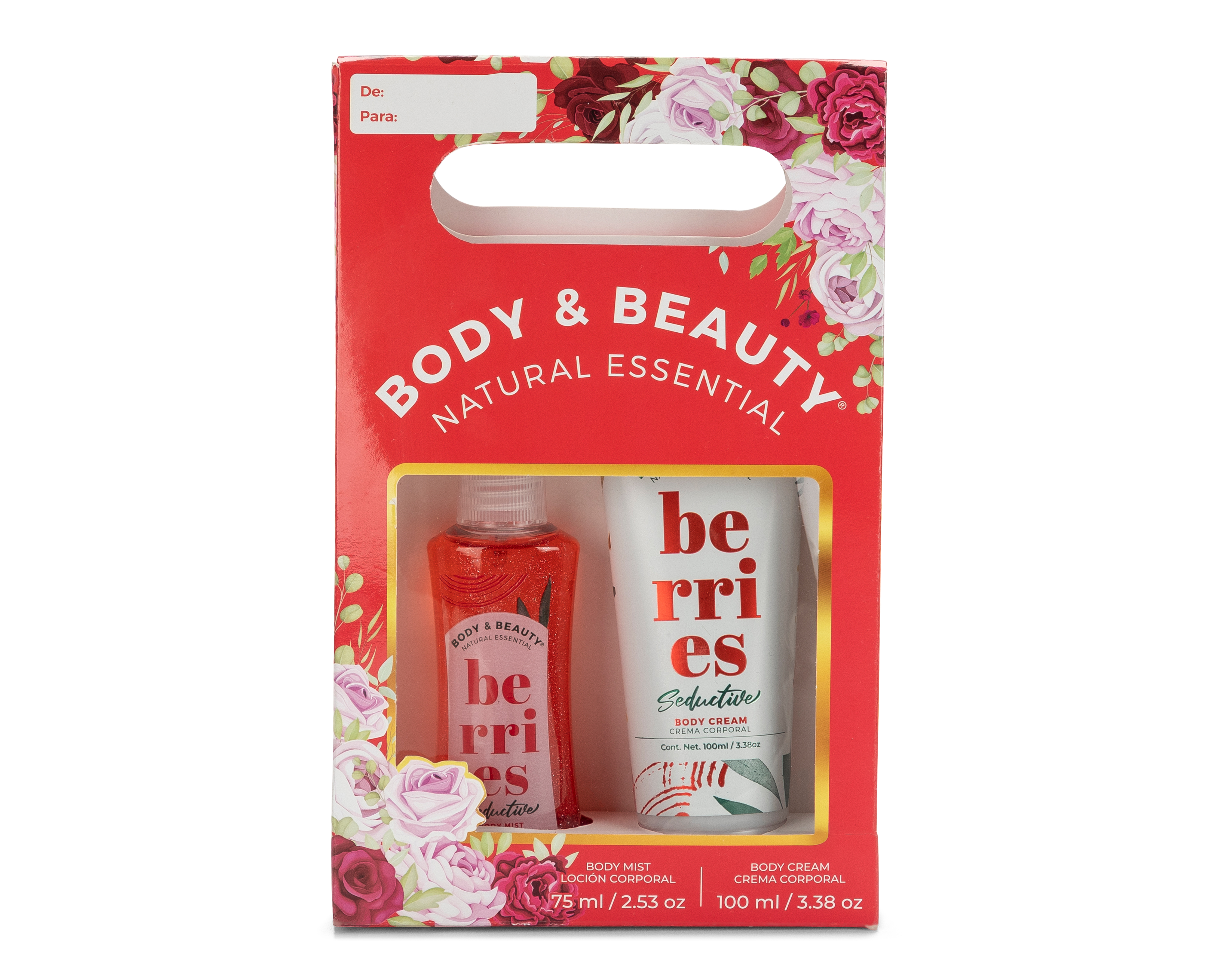 Foto 3 pulgar | Foto 2 | Set Loción y Crema Corporal Body & Beauty Berries Seductive 2 Piezas