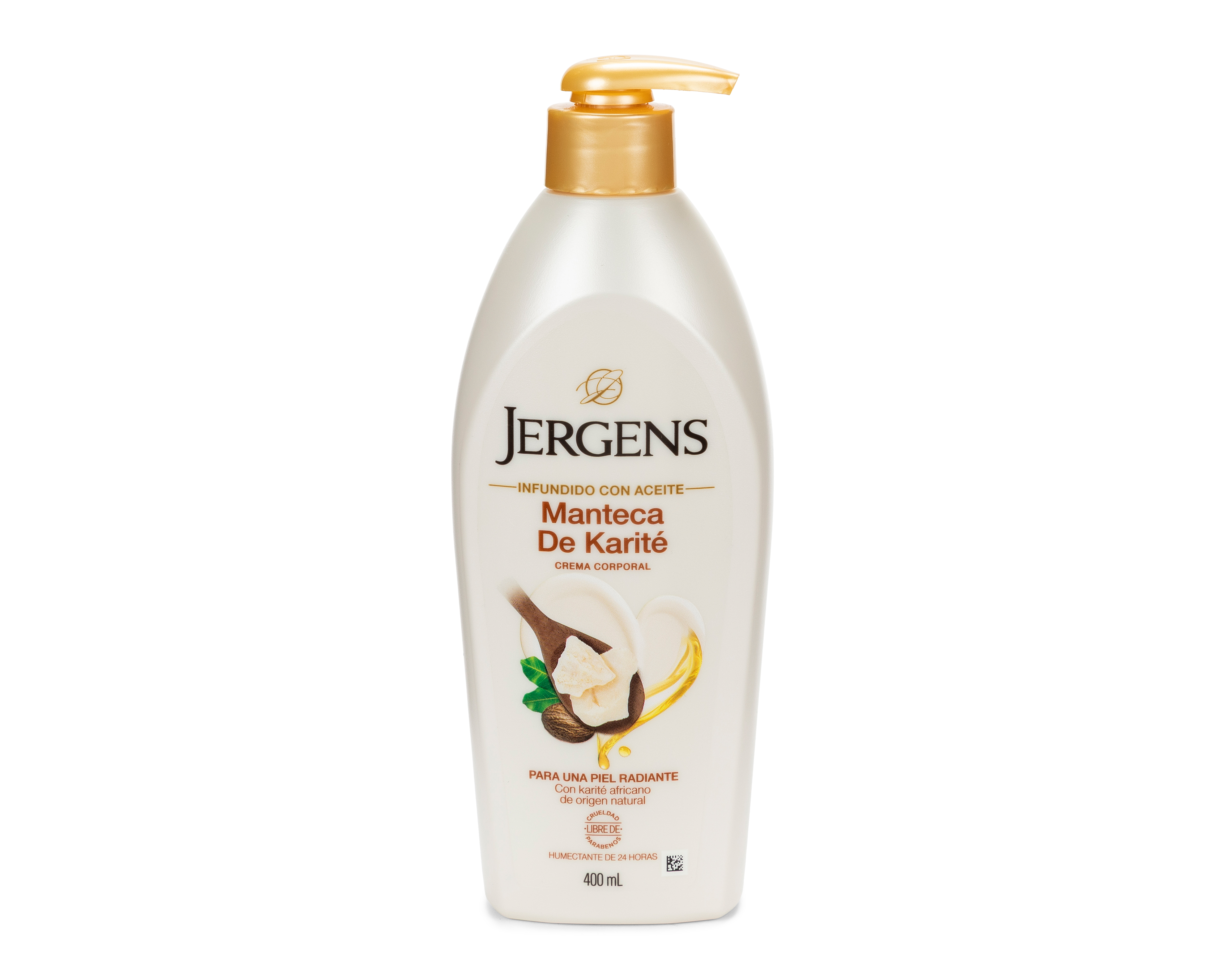 Crema Corporal Jergens Manteca de Karité 400 ml