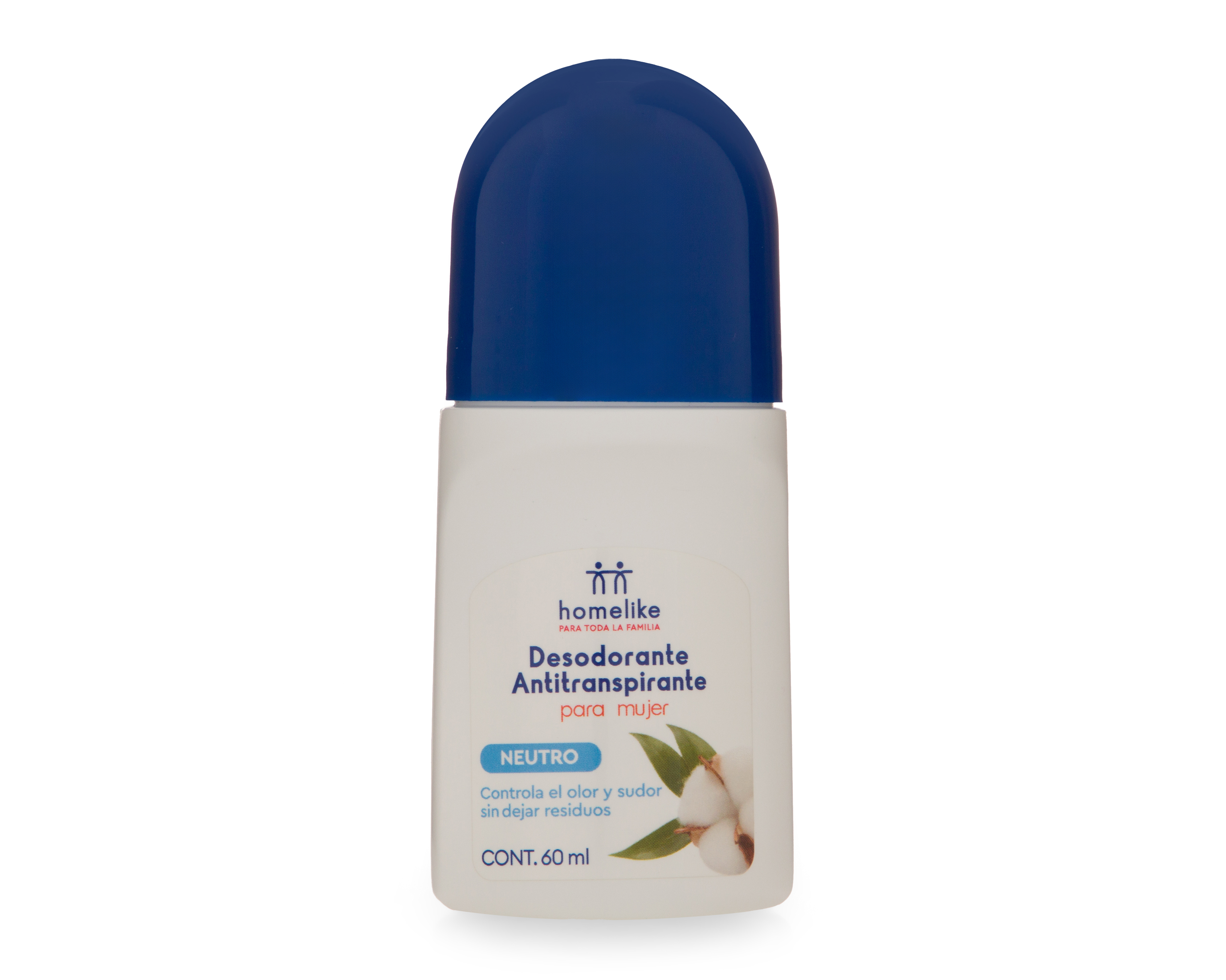 Foto 2 pulgar | Foto 1 | Desodorante Roll-On Homelike Neutro 60 ml