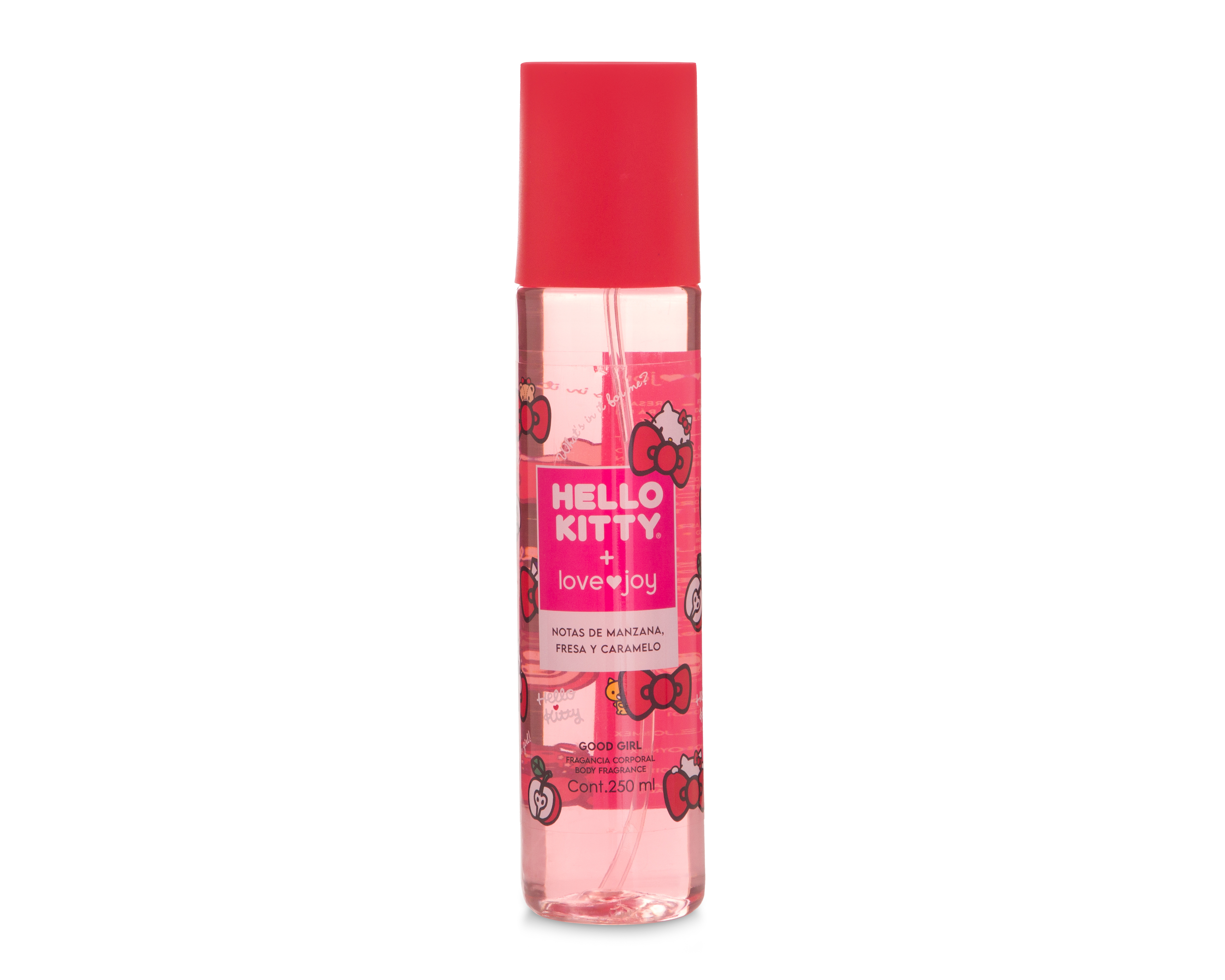 Body Hello Kitty + Love Joy Manzana, Fresa y Caramelo 250 ml