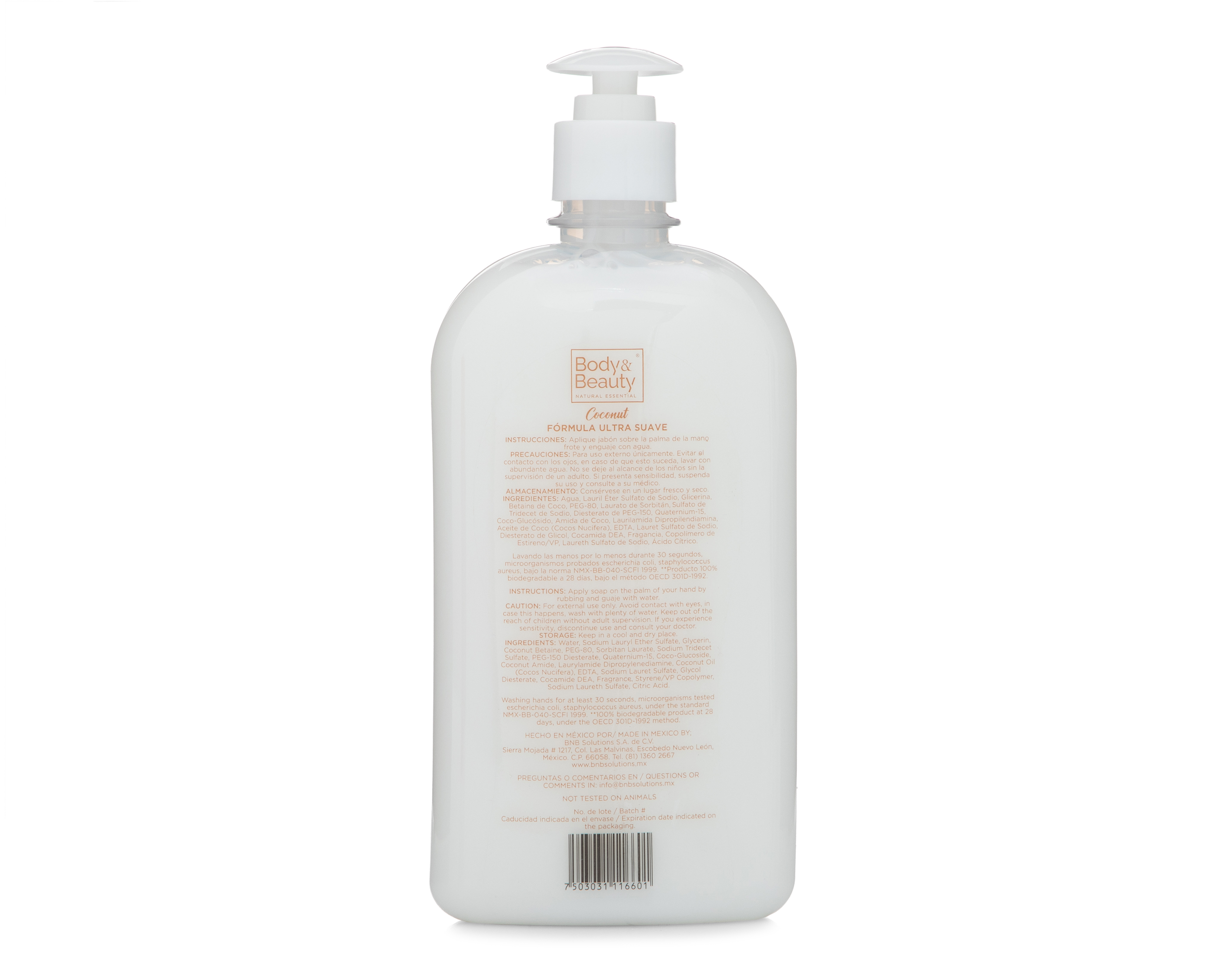 Foto 2 | Foto 2 | Jabón Líquido para Manos Body & Beauty Antibacterial 525 ml