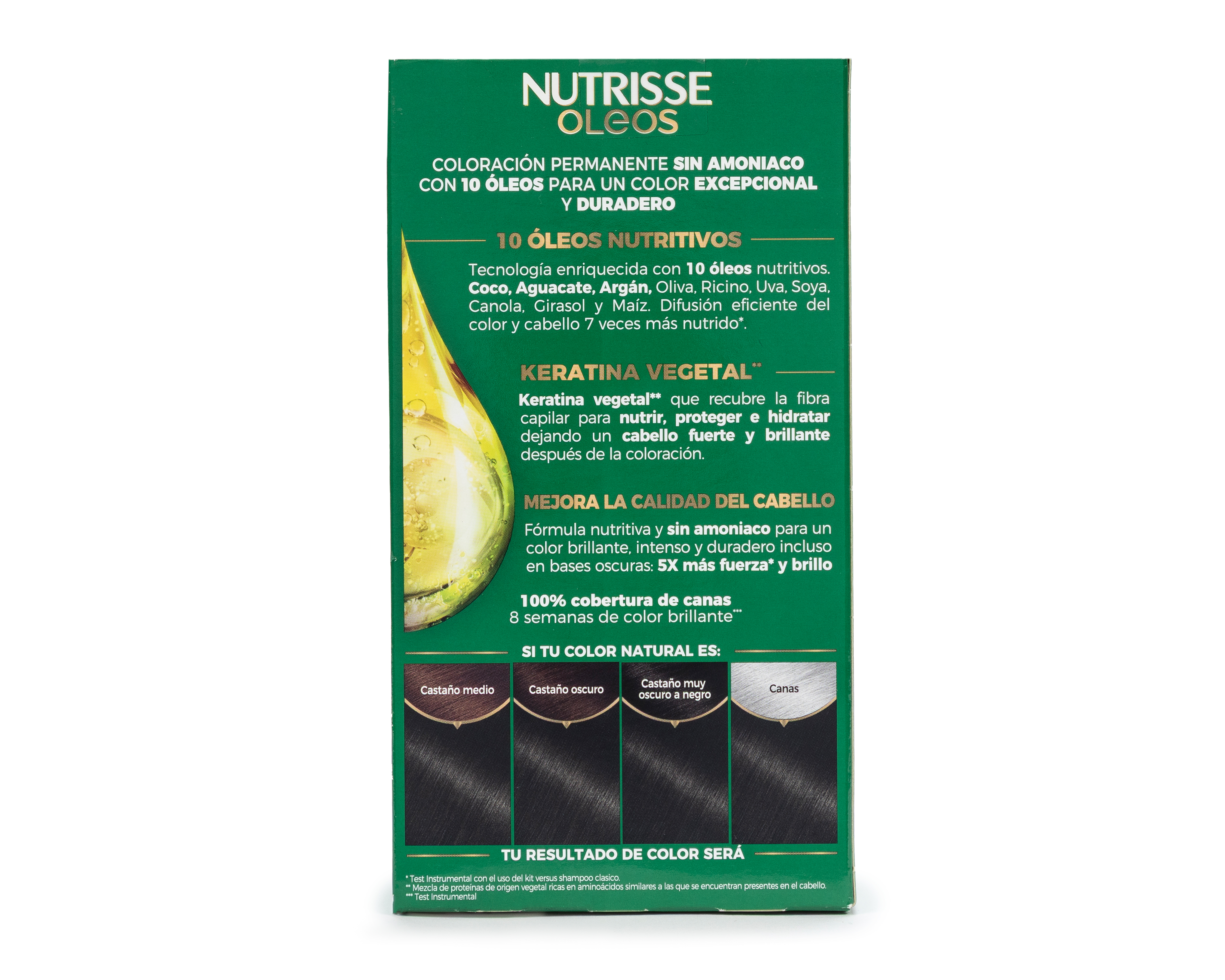 Foto 2 | Foto 2 | Tinte para Cabello Nutrisse Castaño Oscuro