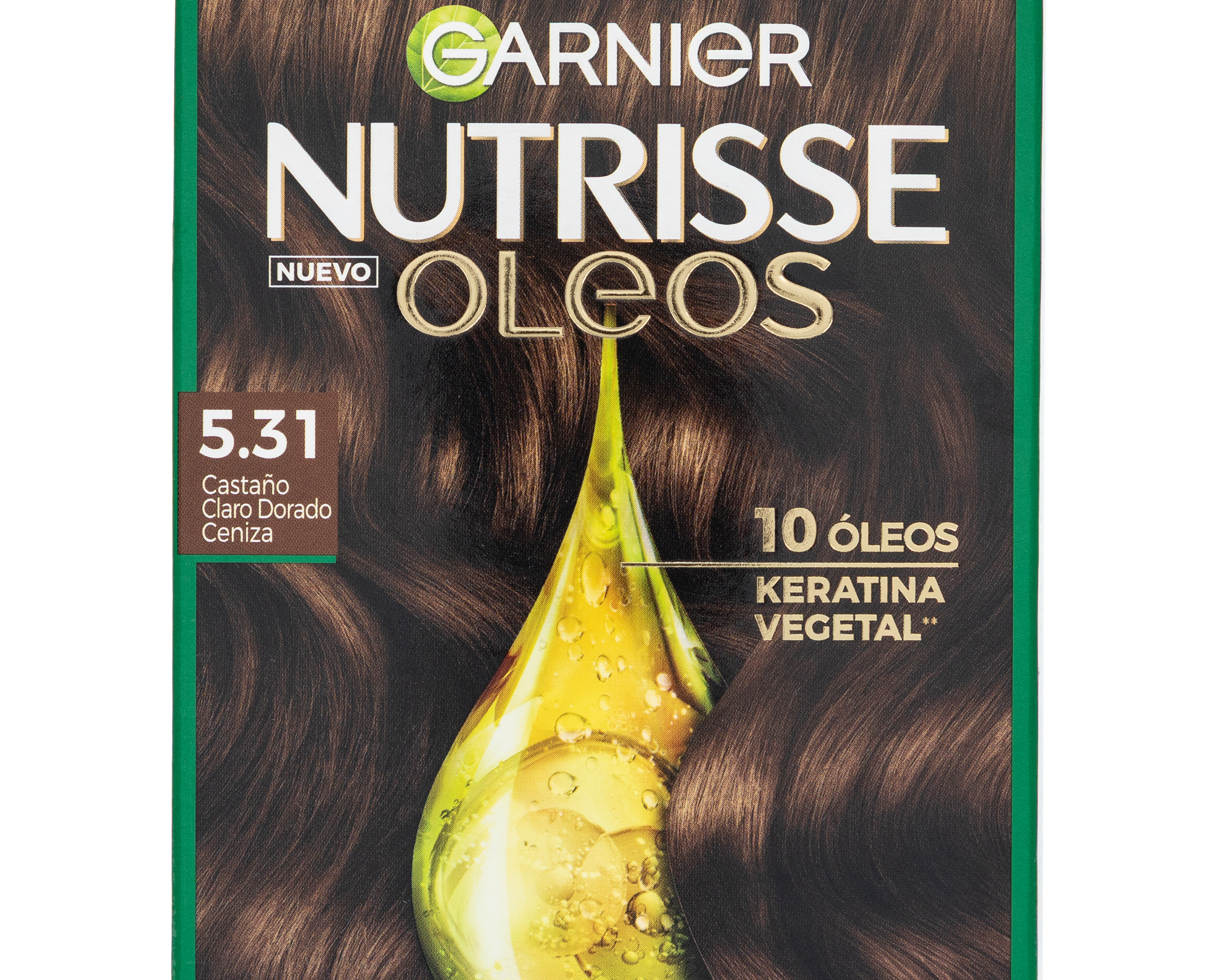 Foto 4 pulgar | Foto 3 | Tinte para Cabello Nutrisse Castaño Claro Dorado Ceniza
