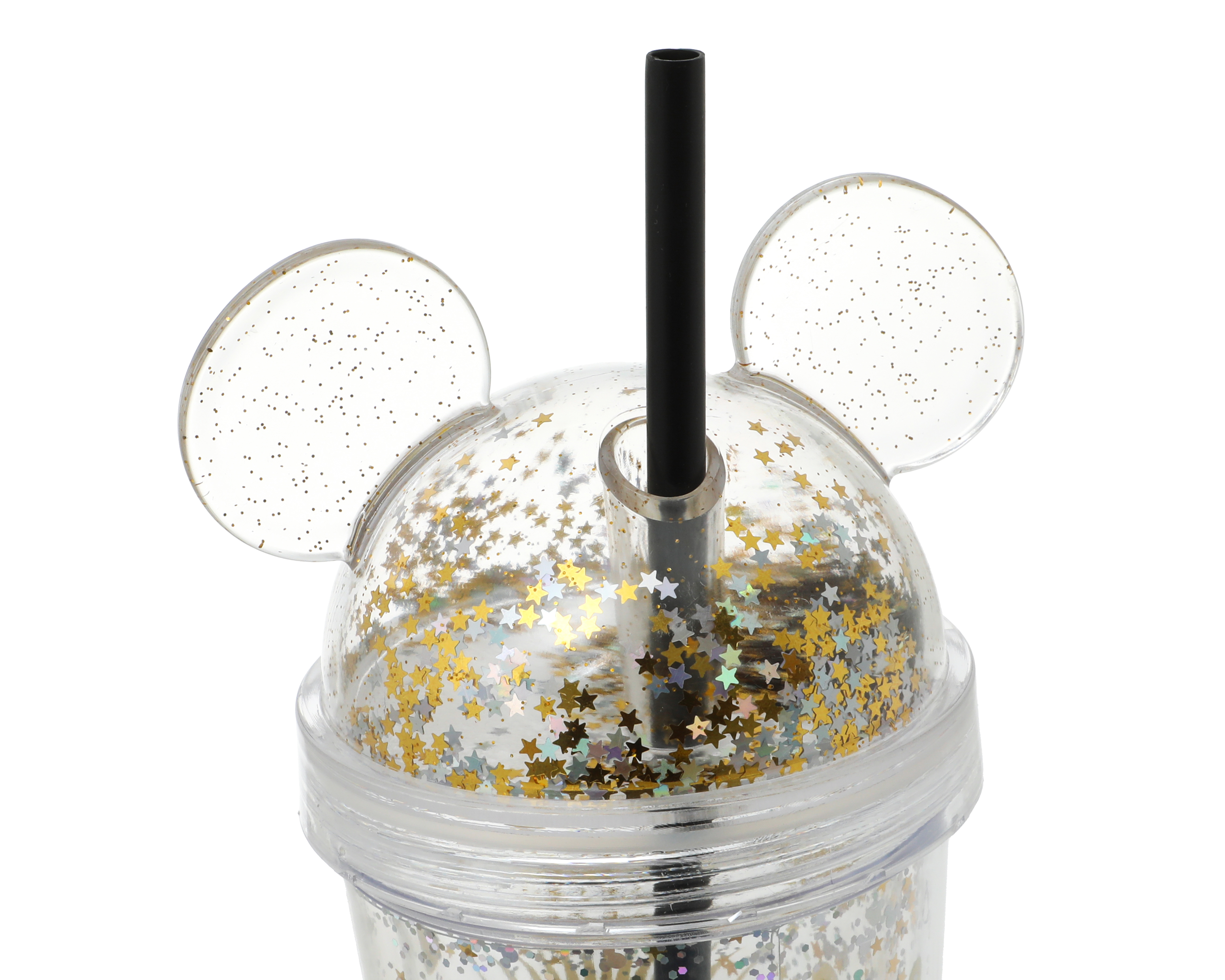 Foto 2 | Foto 2 | Vaso con Popote de Plástico Mickey Mouse 420 ml