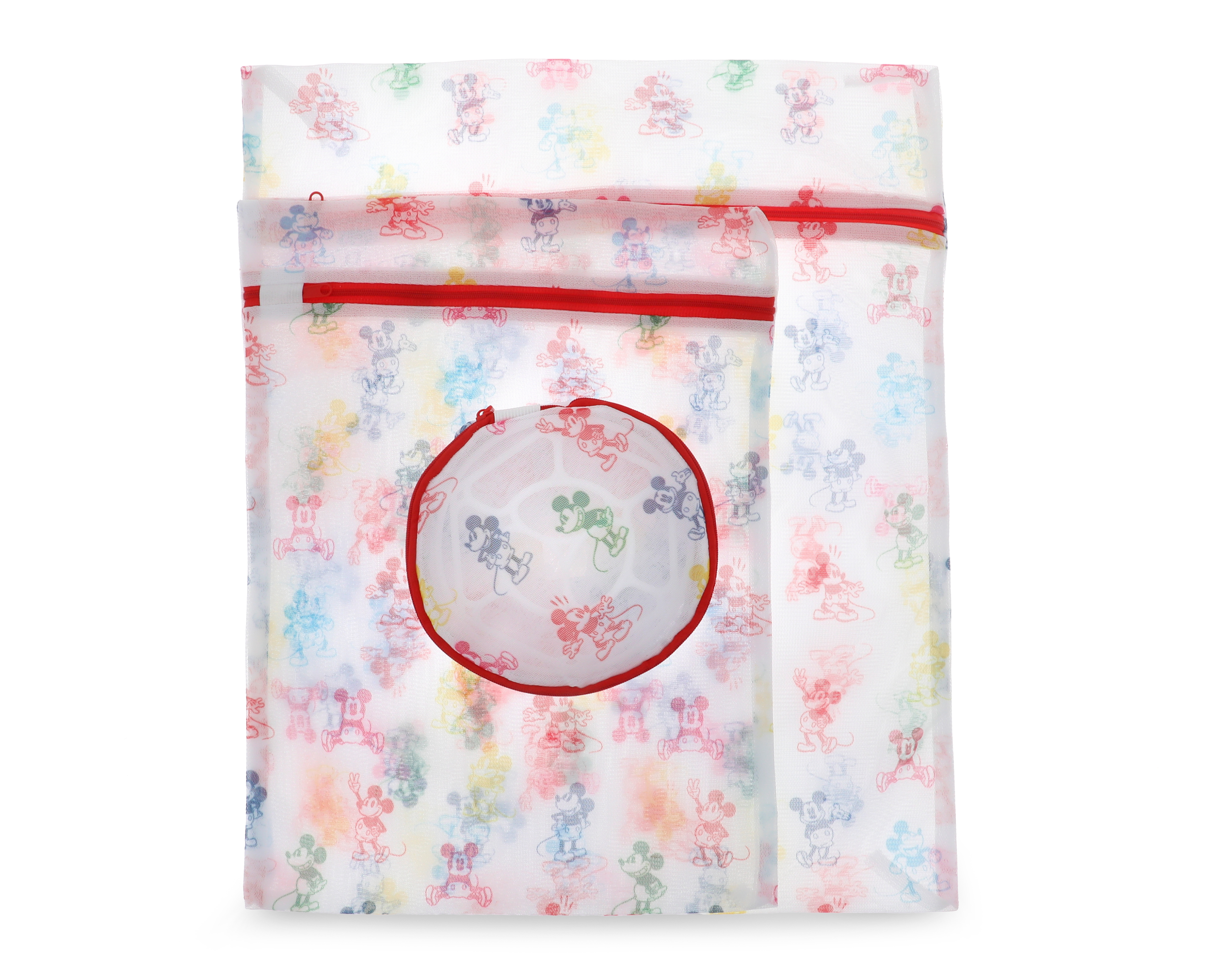 Bolsa de Lavandería Miniso Mickey Mouse 3 Piezas