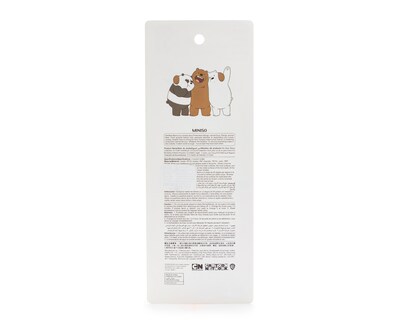 Foto 2 | Foto 2 | Cepillo de Dientes Suave con Protector Miniso We Bare Bears 3 Piezas