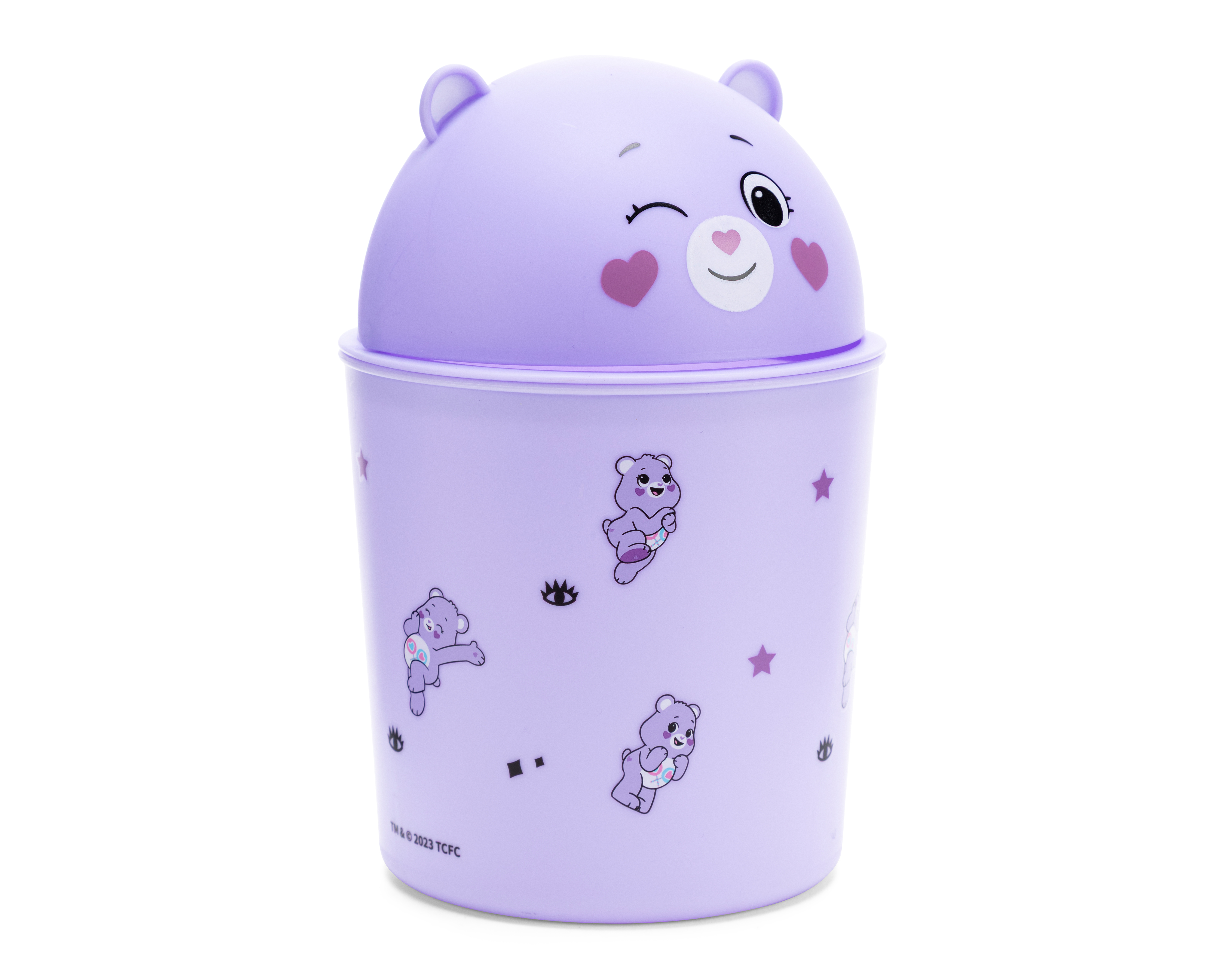 Bote de Basura de Plástico Miniso Care Bears con Tapadera