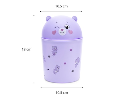 Foto 4 | Foto 4 | Bote de Basura de Plástico Miniso Care Bears con Tapadera