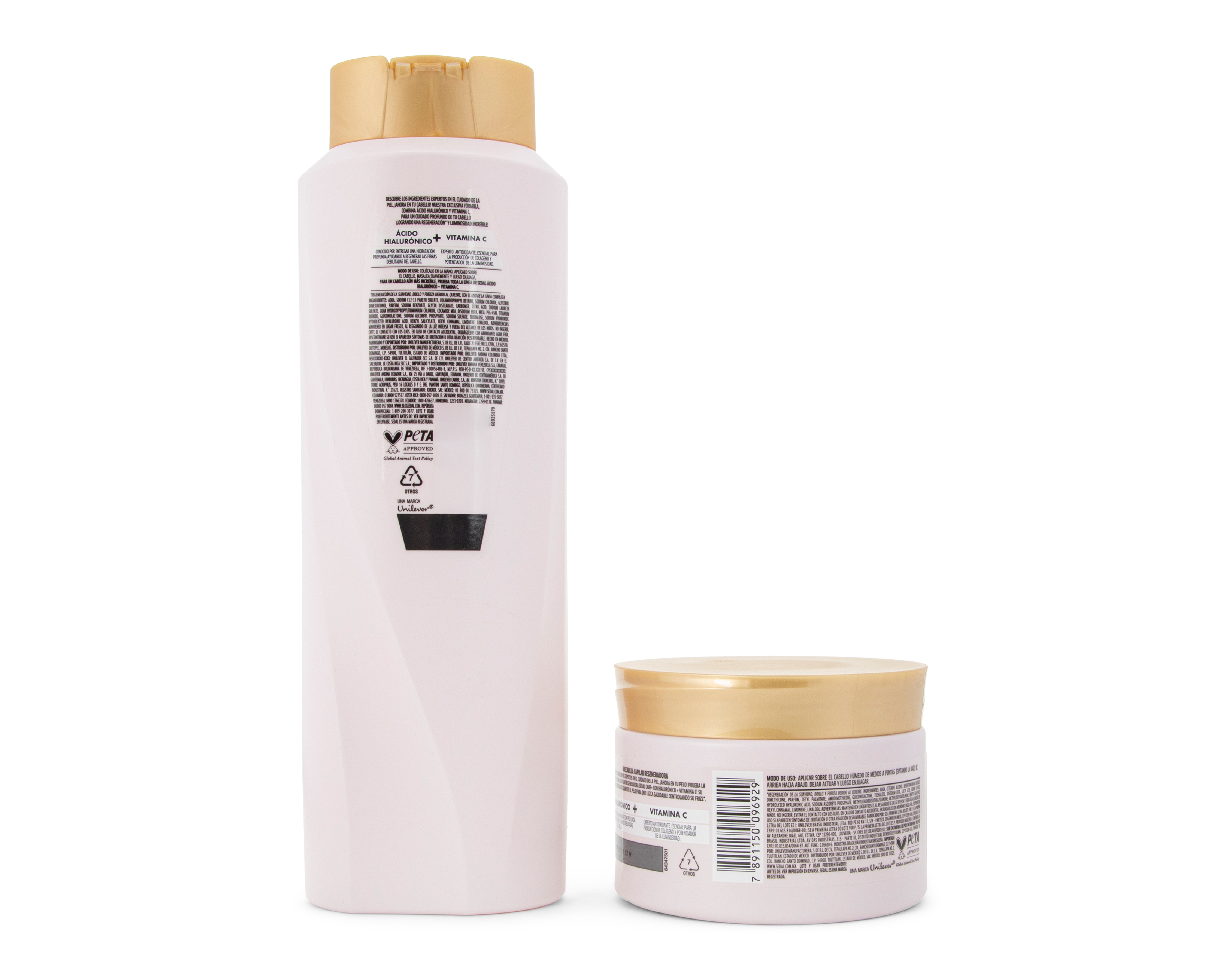 Foto 2 | Foto 2 | Shampoo Sedal Regeneración y Luminosidad con Ácido Hialurónico 2 Piezas