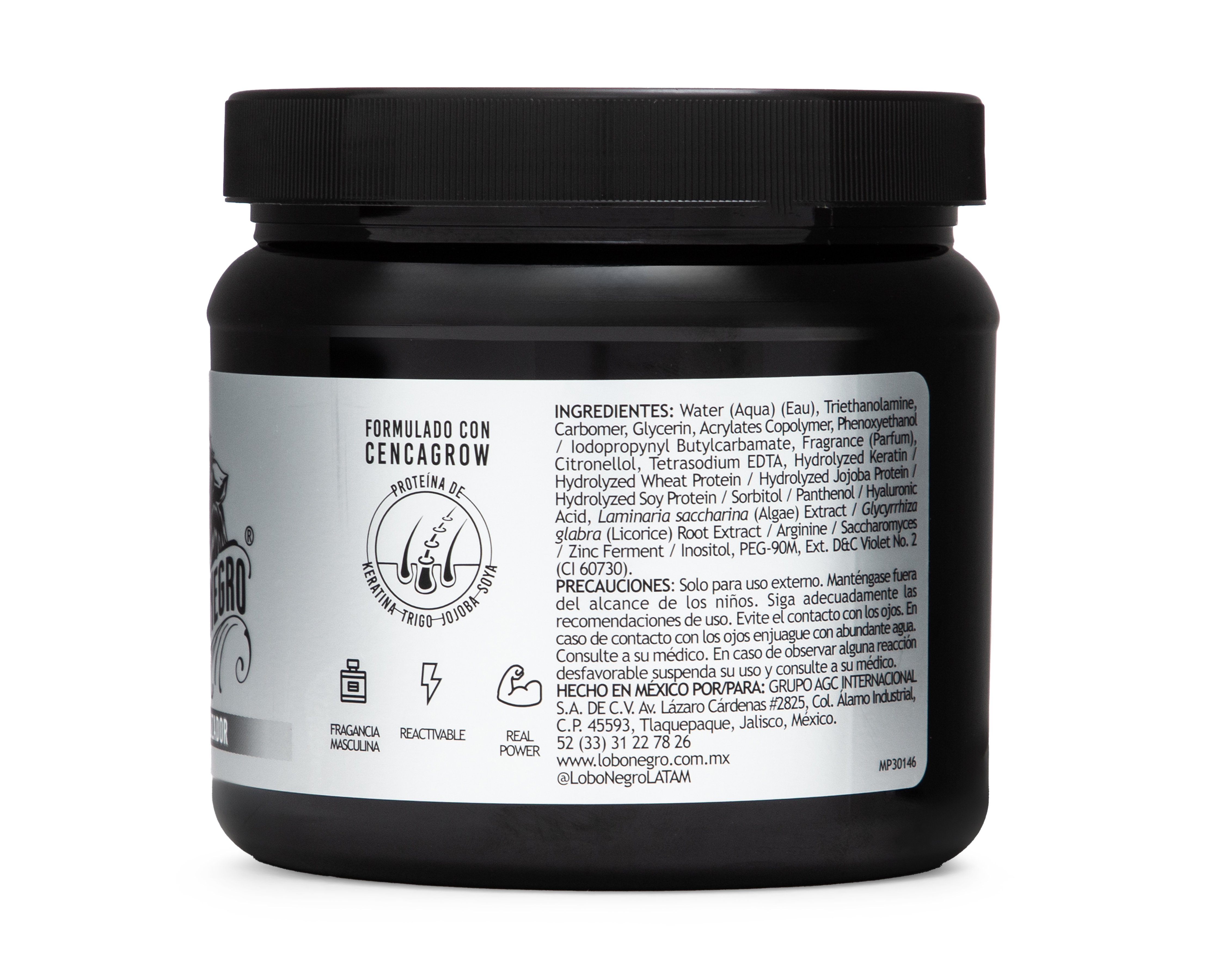 Foto 2 | Foto 2 | Gel Estilizador Lobo Negro 1 kg