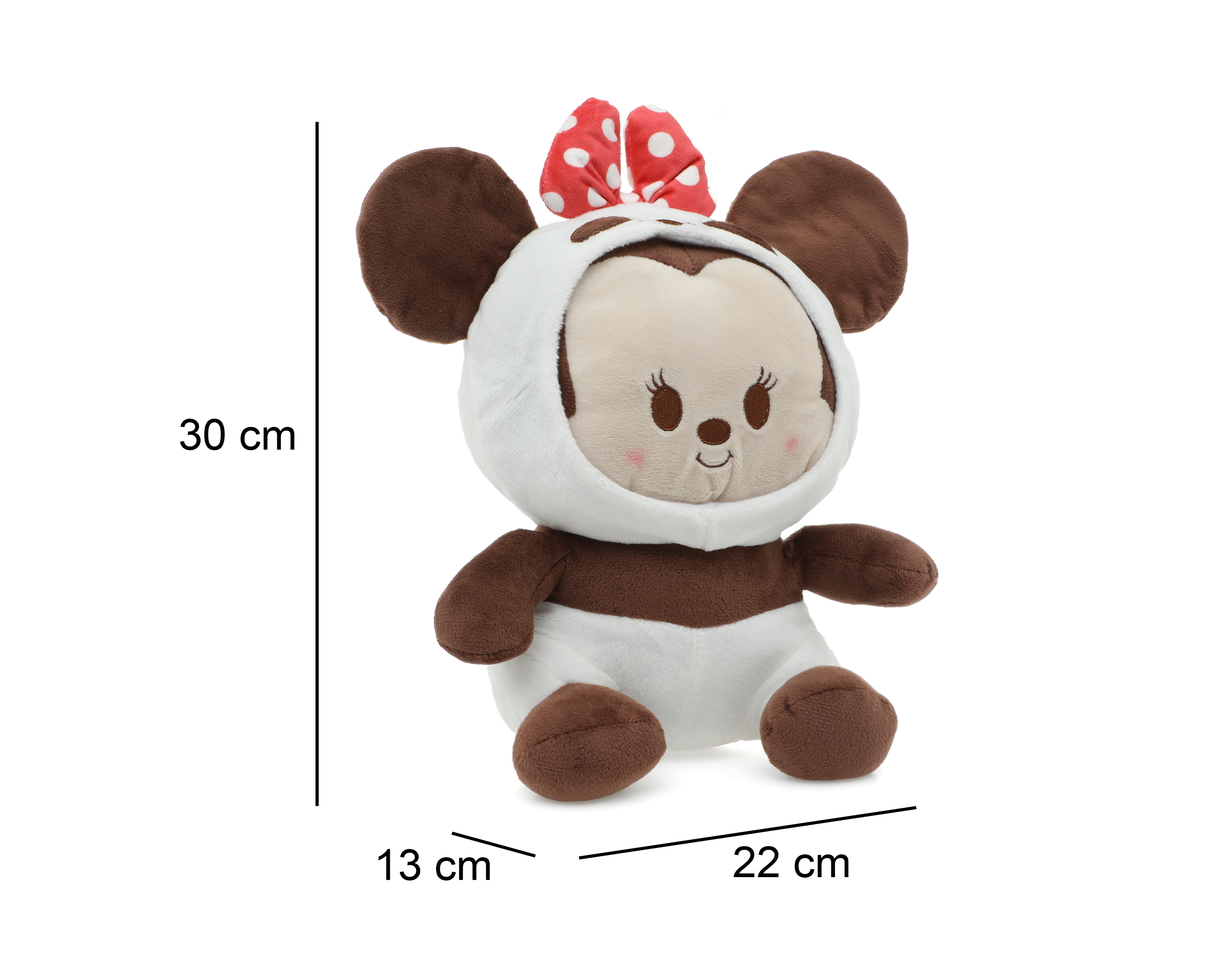 Foto 5 pulgar | Foto 4 | Minnie Mouse de Peluche Miniso Disney Disfraz Panda