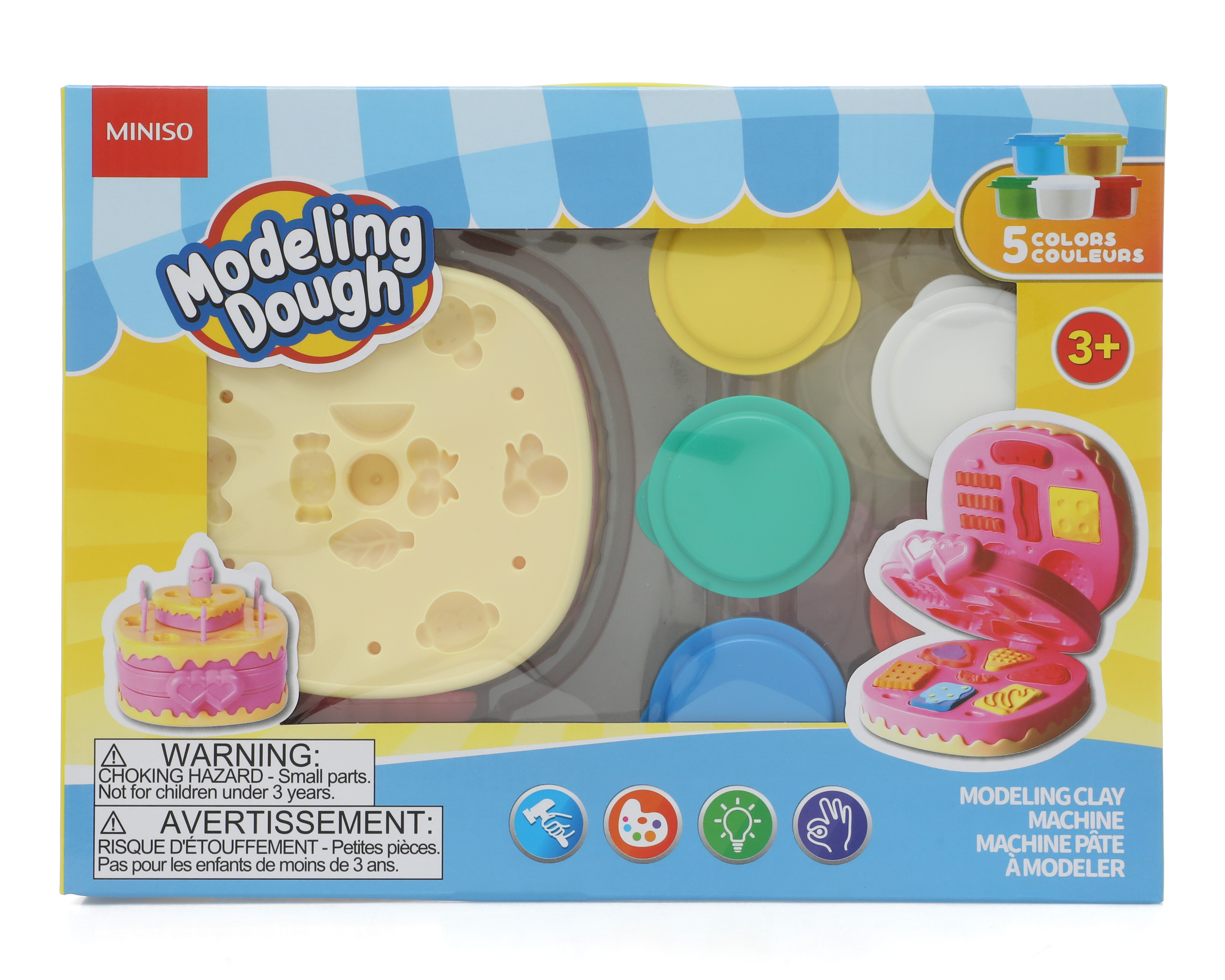 Set de Masa Moldeable Miniso