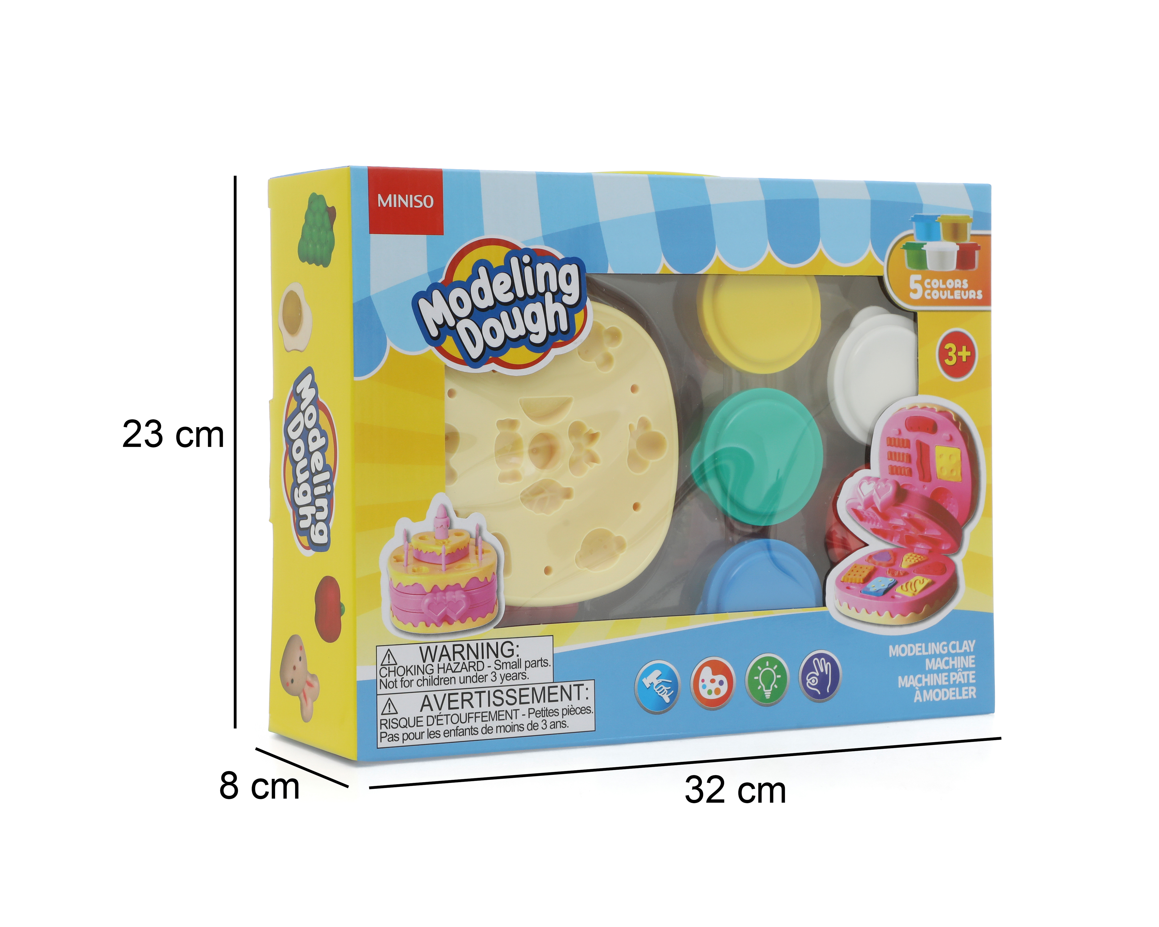 Foto 4 pulgar | Foto 3 | Set de Masa Moldeable Miniso