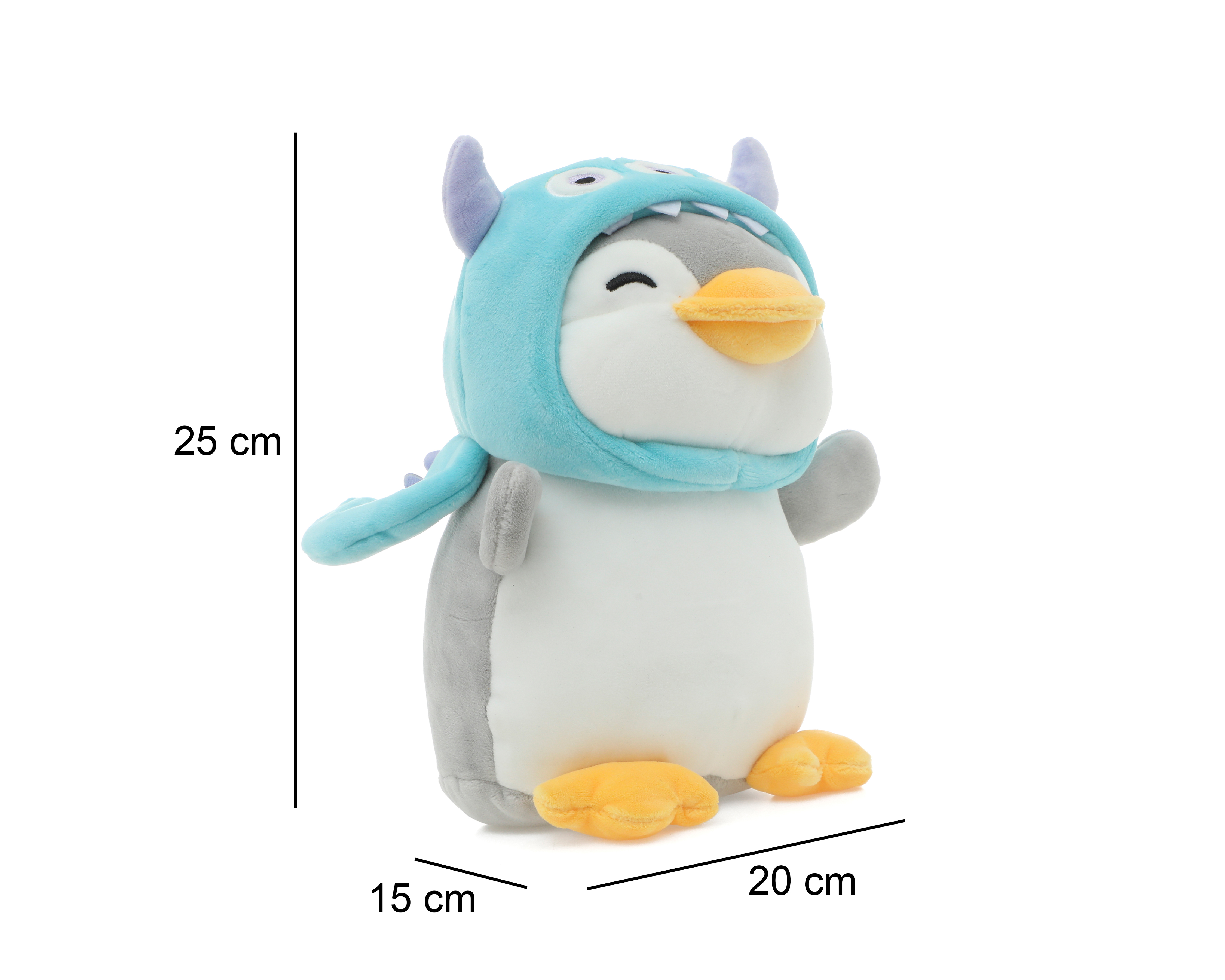 Foto 4 | Foto 4 | Pingüino de Peluche Miniso Disfraz Monstruo