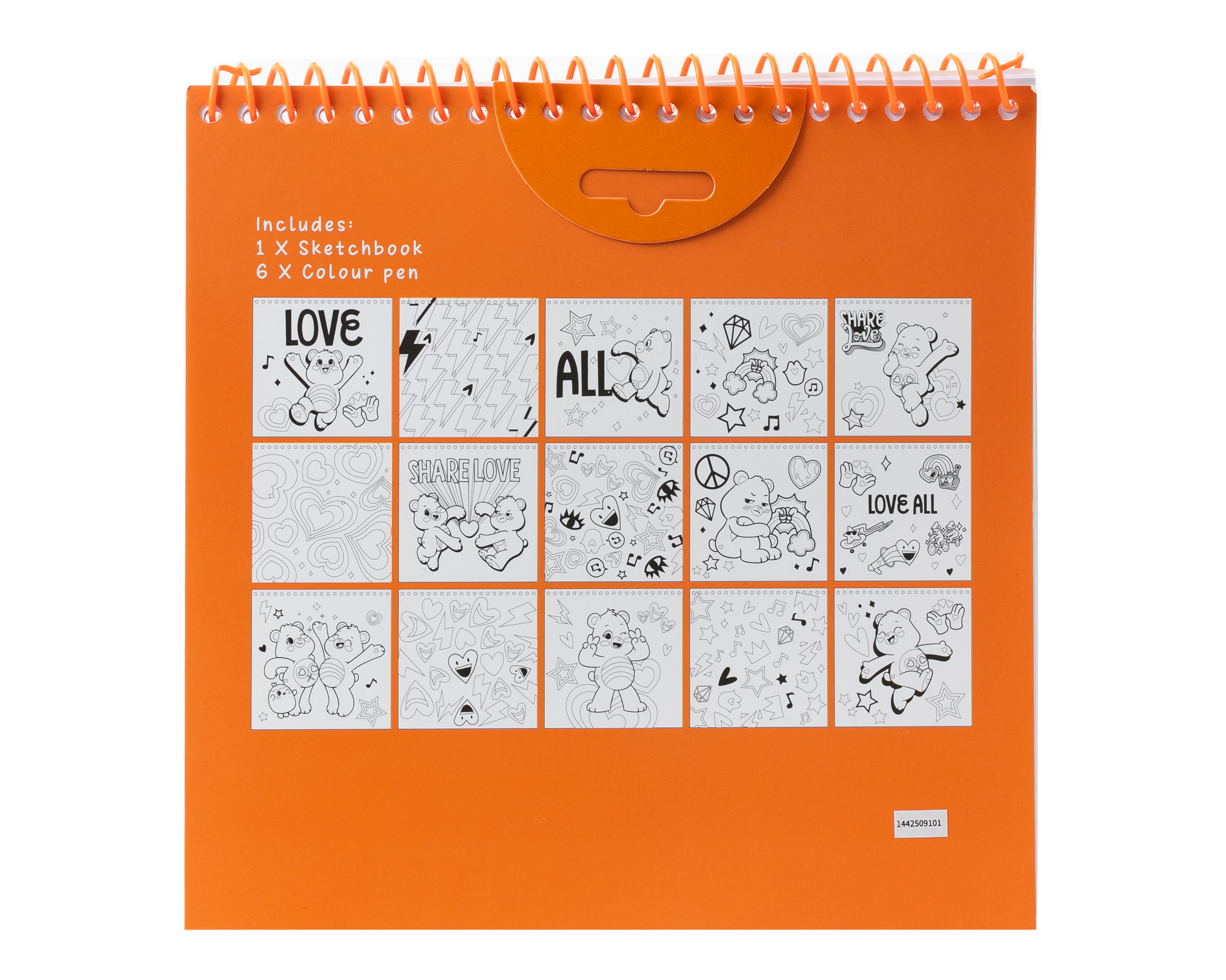 Foto 5 pulgar | Foto 4 | Libro para Colorear Miniso Care Bears con Plumones