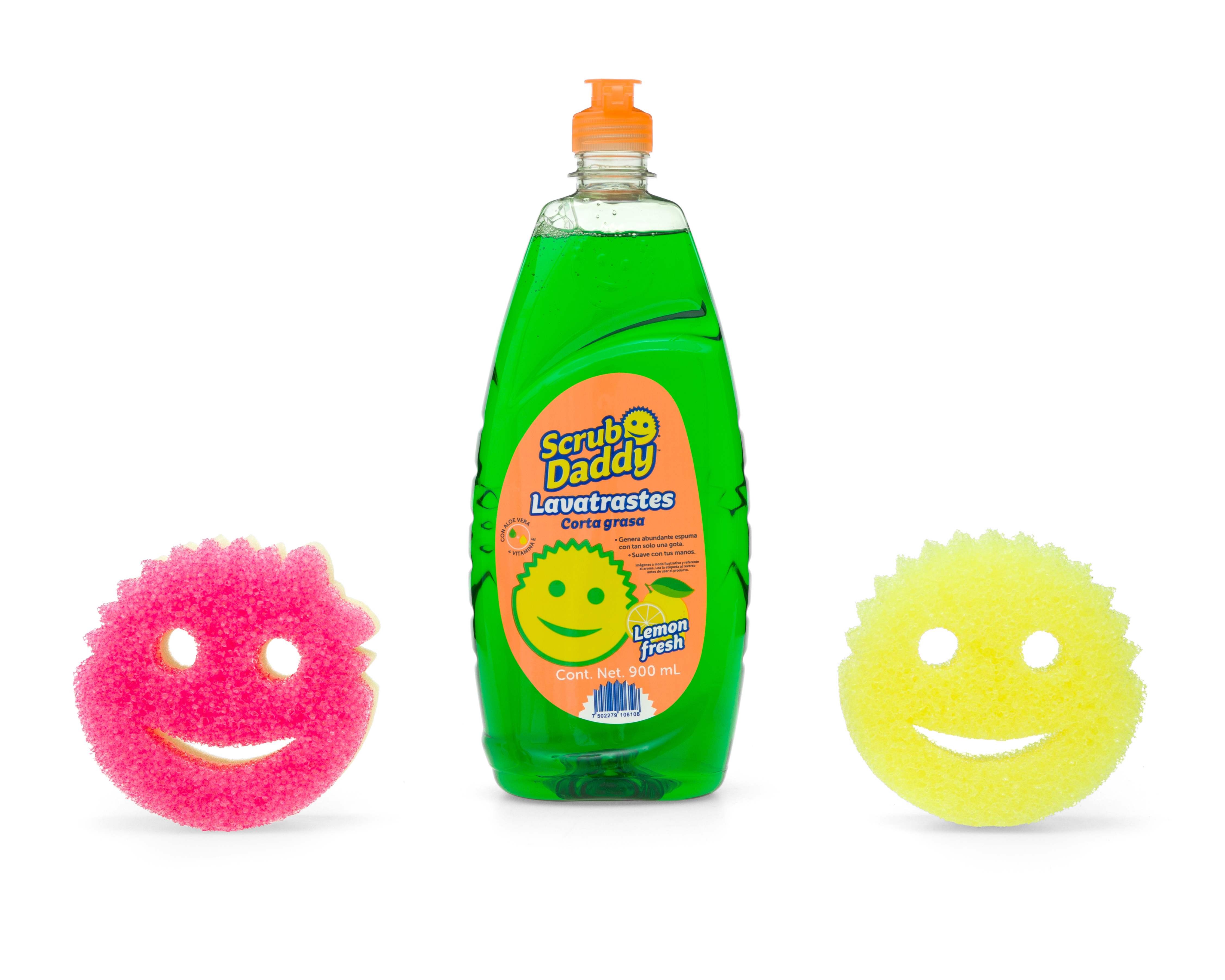 Foto 3 pulgar | Foto 2 | Set Lavatrastes con esponjas Scrub Daddy 3 Piezas