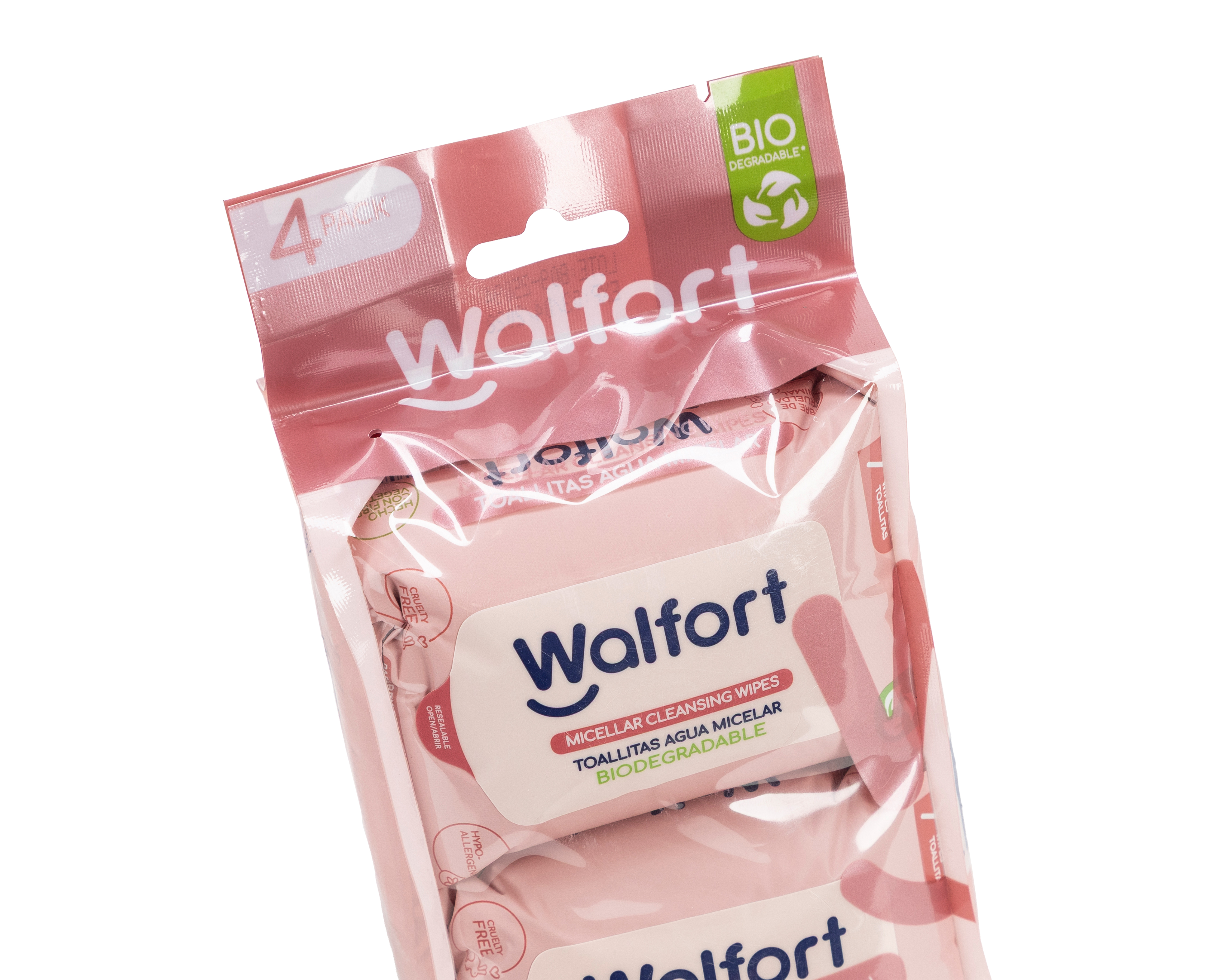 Foto 3 | Foto 3 | Toallitas Desmaquillantes Walfort 28 Piezas