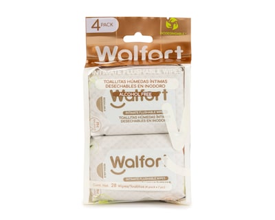 Foto 2 | Foto 2 | Toallitas Húmedas Íntimas Walfort 4 Paquetes con 7 Piezas