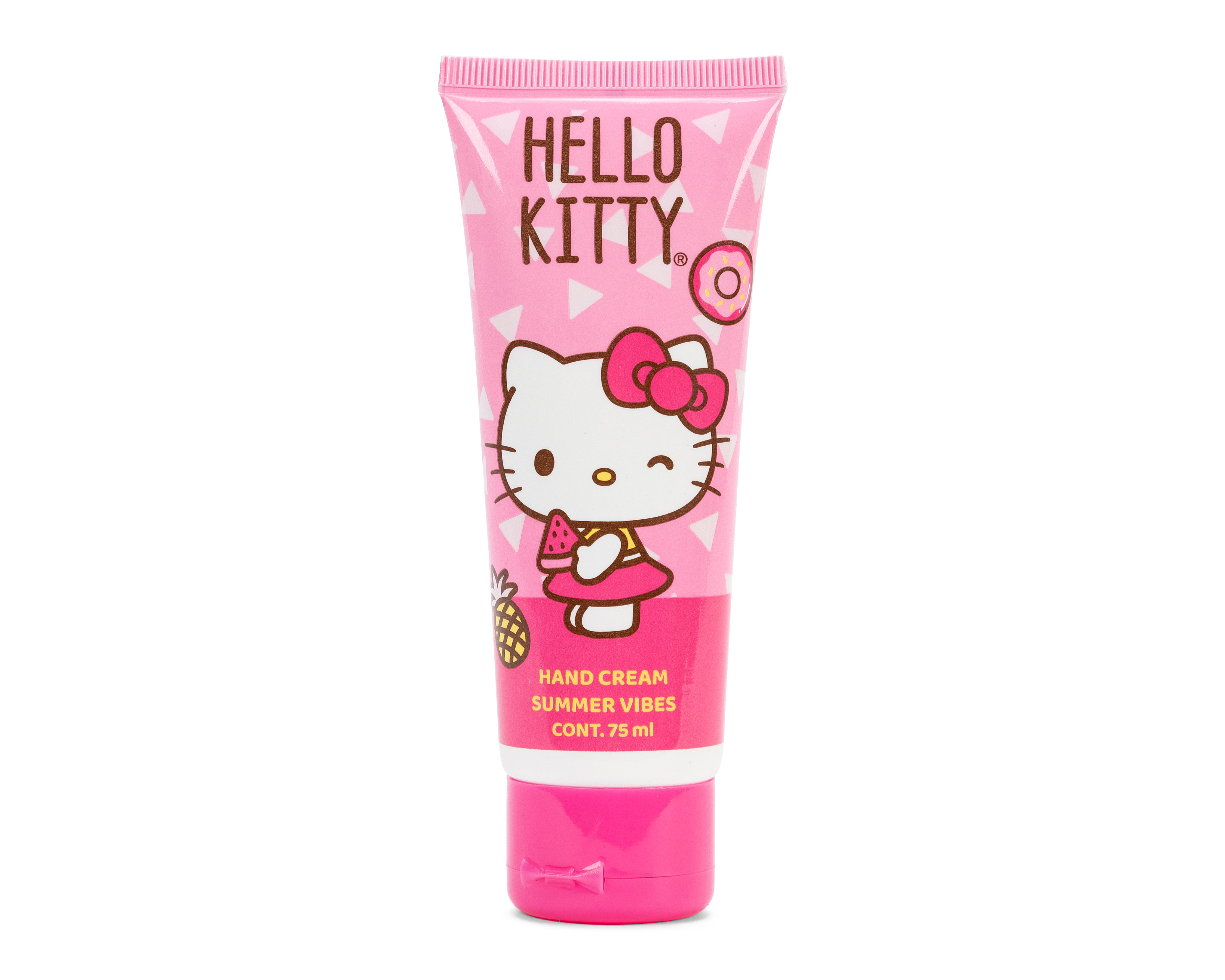 Foto 2 pulgar | Foto 1 | Crema para Manos Hello Kitty Summer Vibes Frutal Hidratante 75 ml