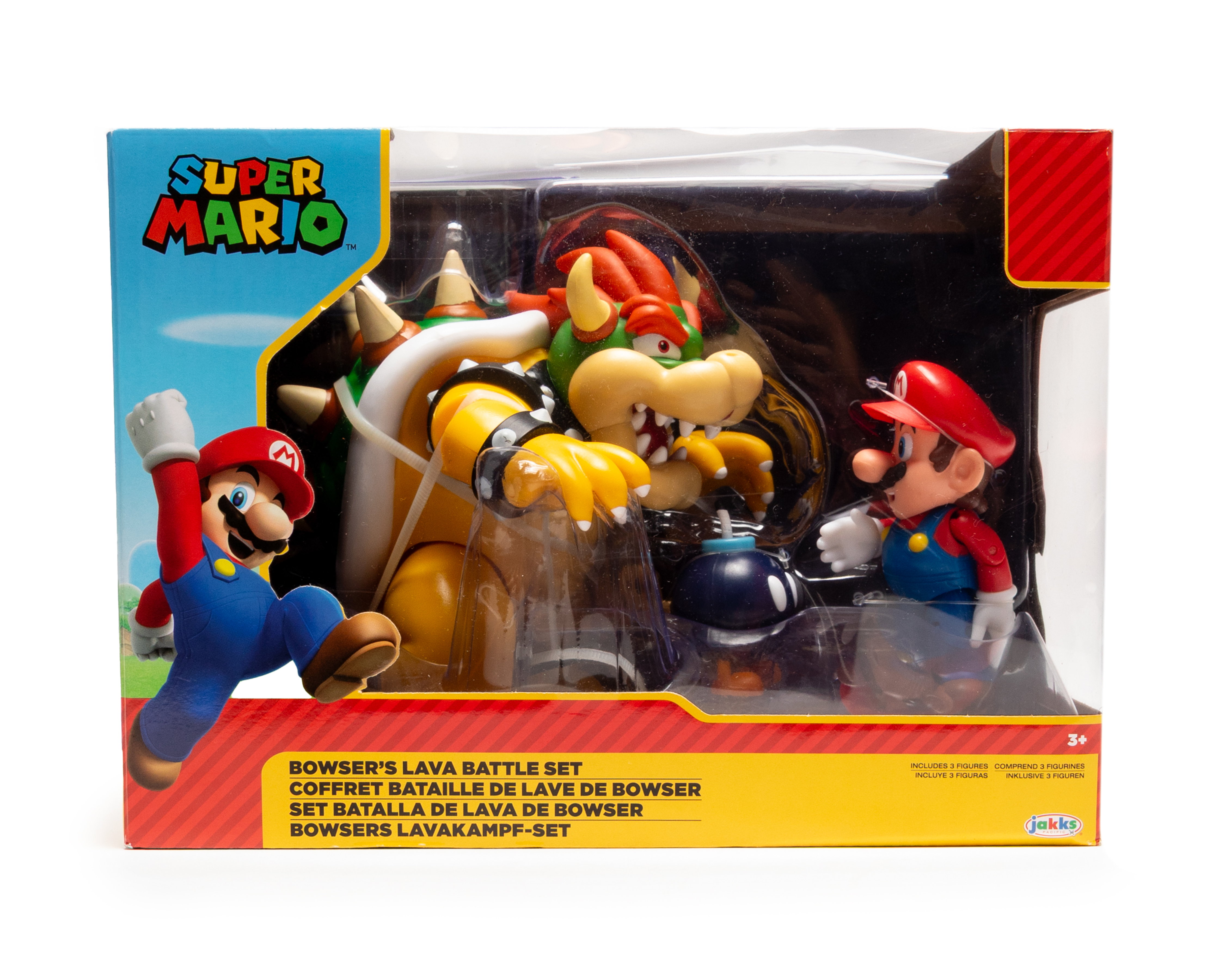 Foto 6 pulgar | Foto 5 | Figura Super Mario Jakks Pacific Set Batalla de Lava de Bowser