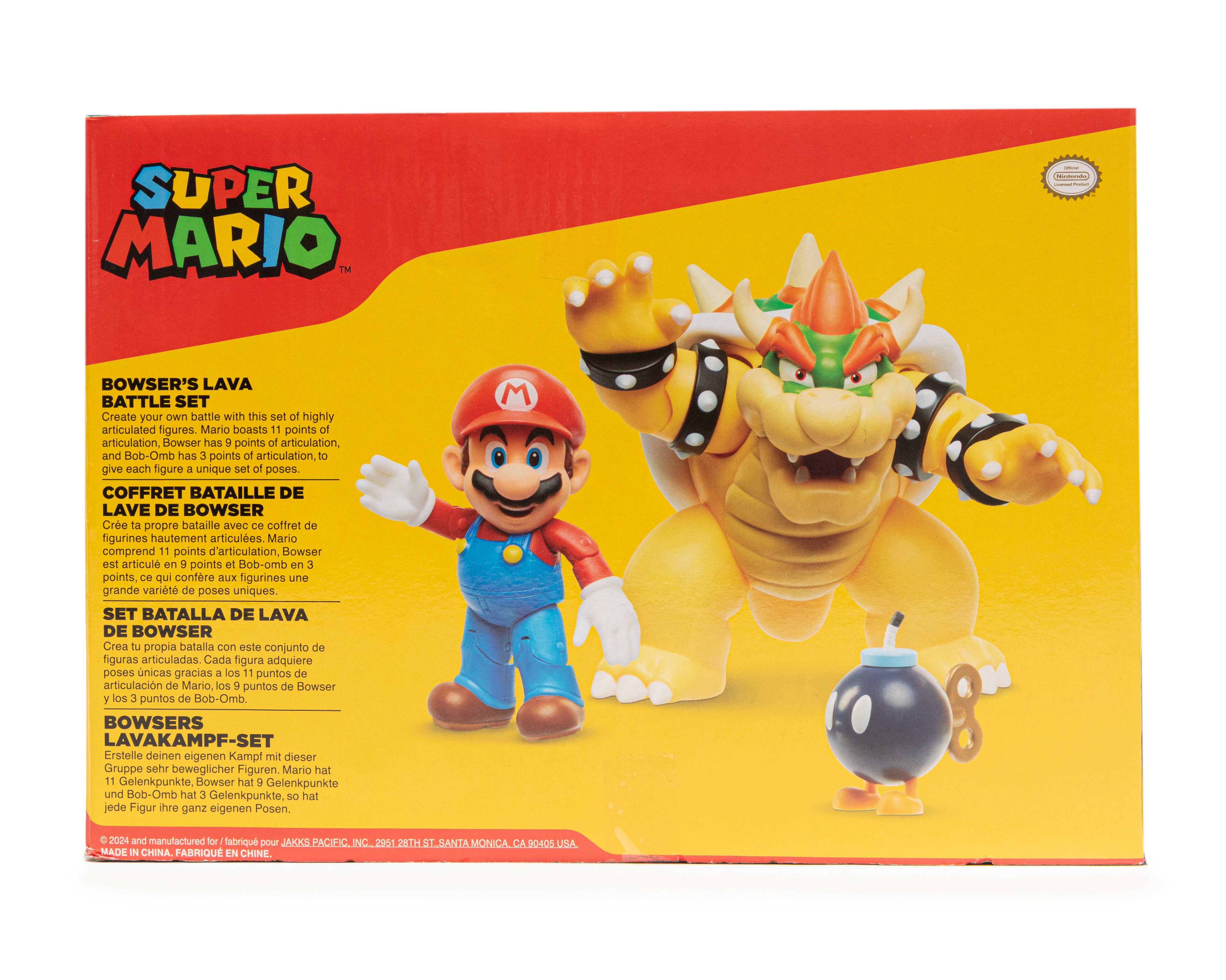 Foto 7 pulgar | Foto 6 | Figura Super Mario Jakks Pacific Set Batalla de Lava de Bowser