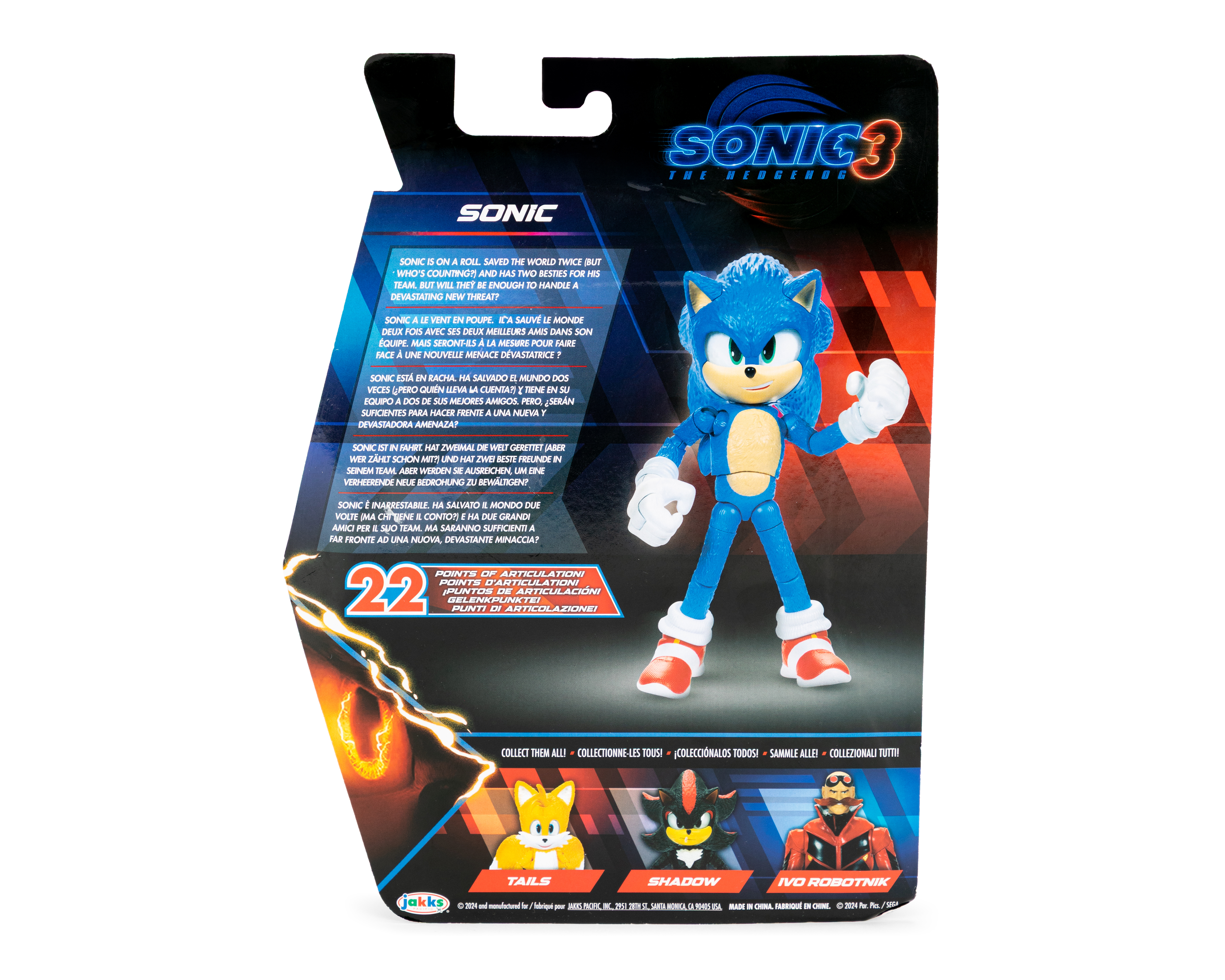 Foto 3 pulgar | Foto 2 | Sonic Jakks Pacific Articulado
