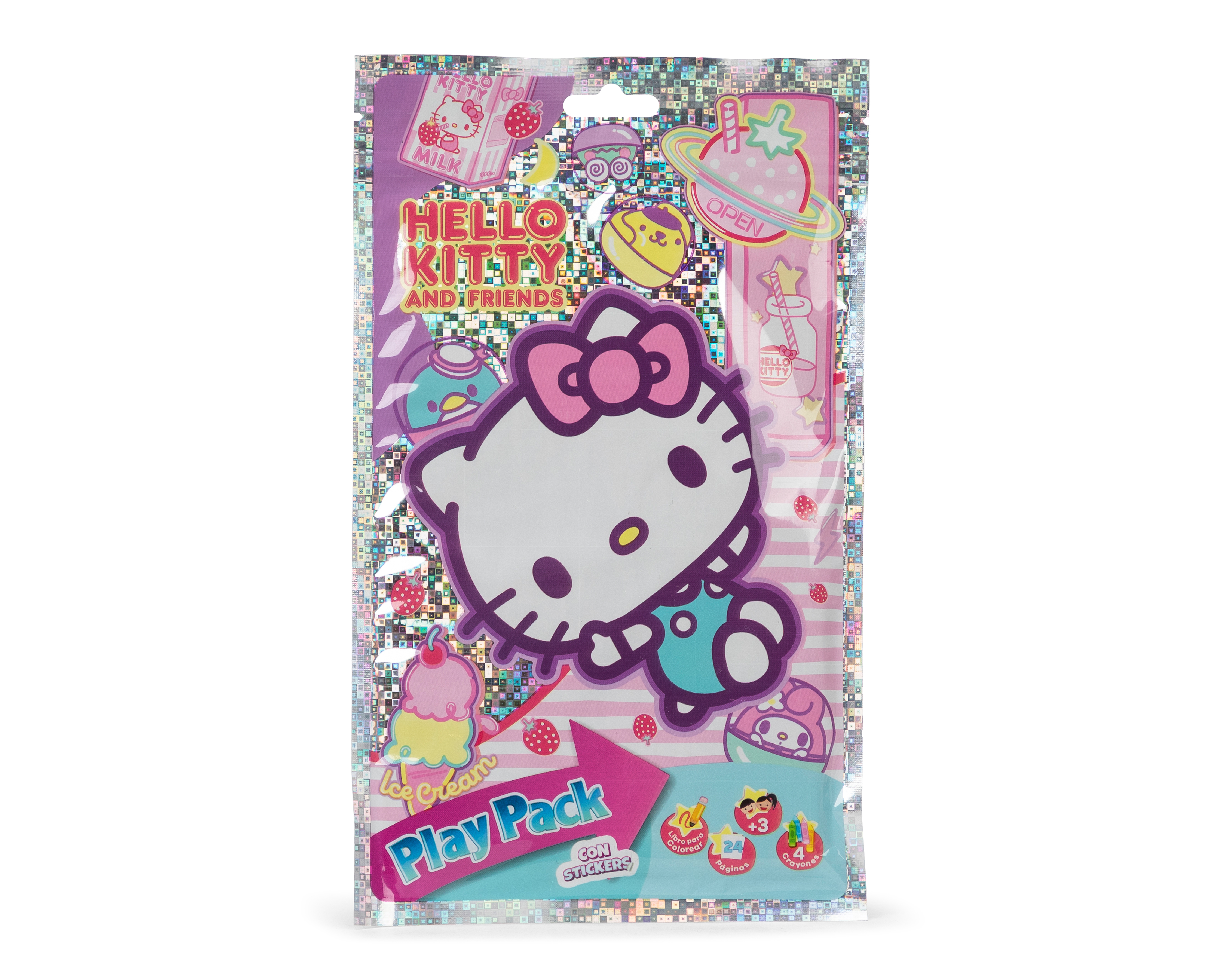 Libro para Colorear Hello Kitty con Accesorios