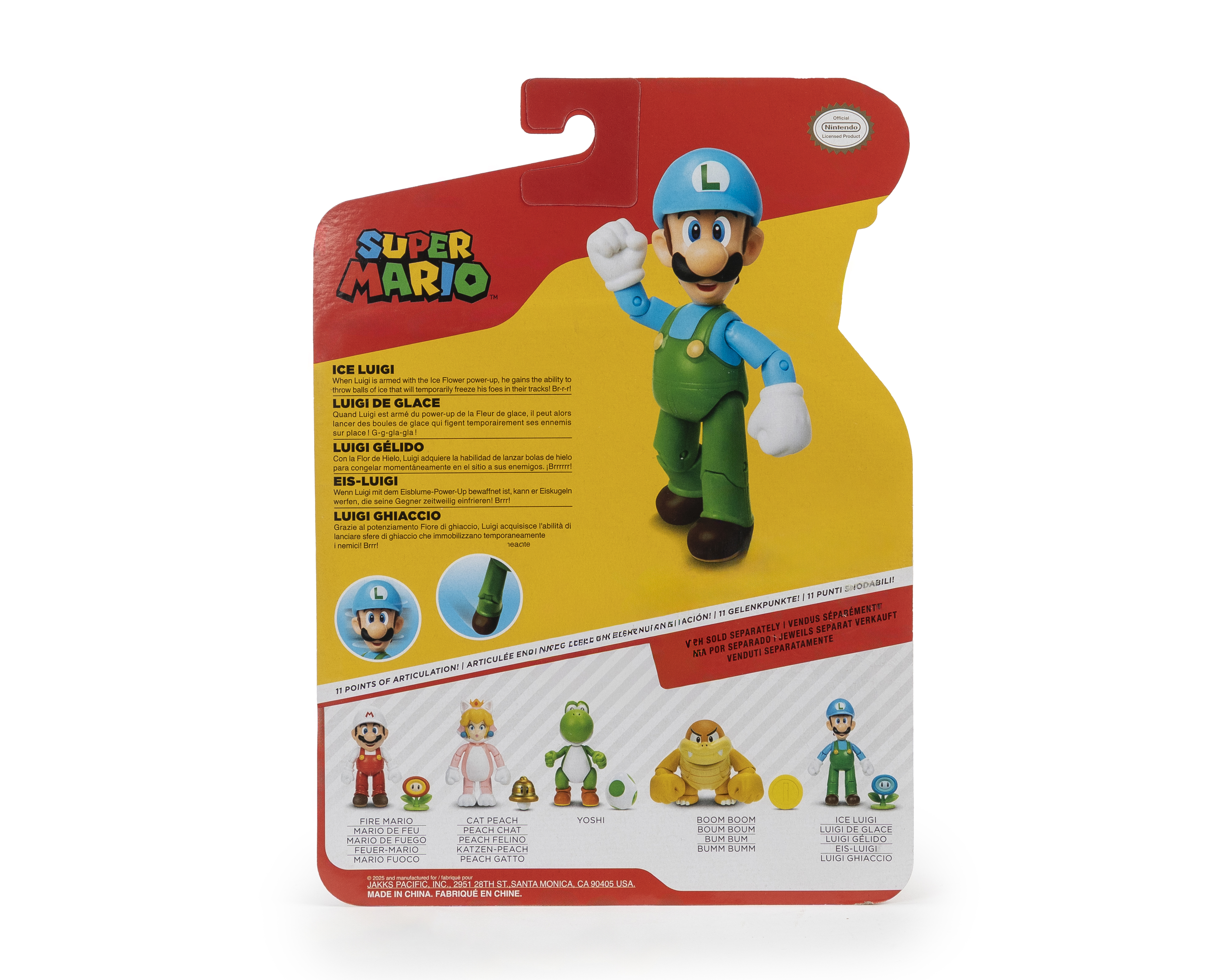 Foto 3 pulgar | Foto 2 | Luigi Gélido Nintendo Articulado 1 Pieza al Asar