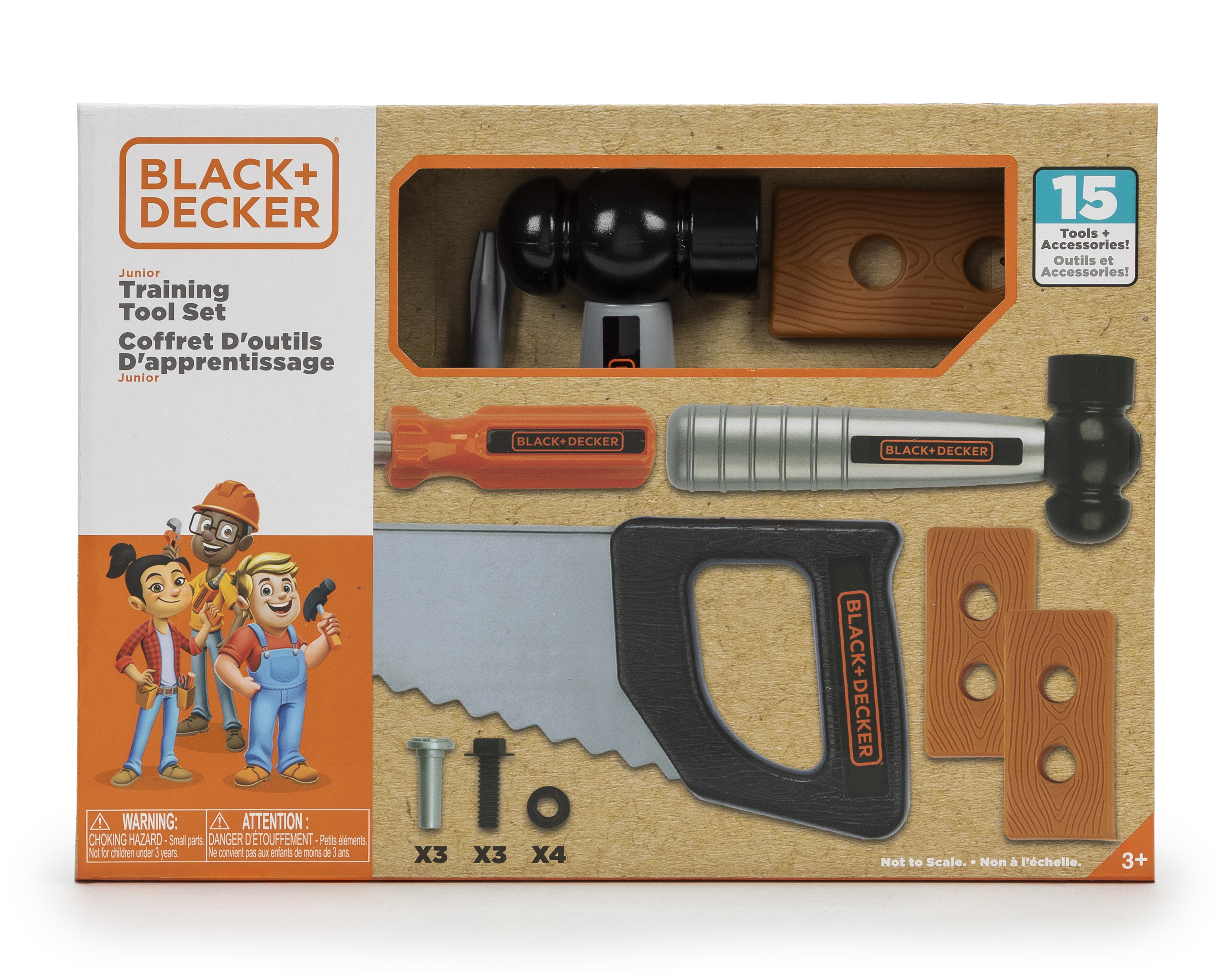Foto 4 | Foto 4 | Kit de Herramientas de Juguete Black+Decker 15 Piezas