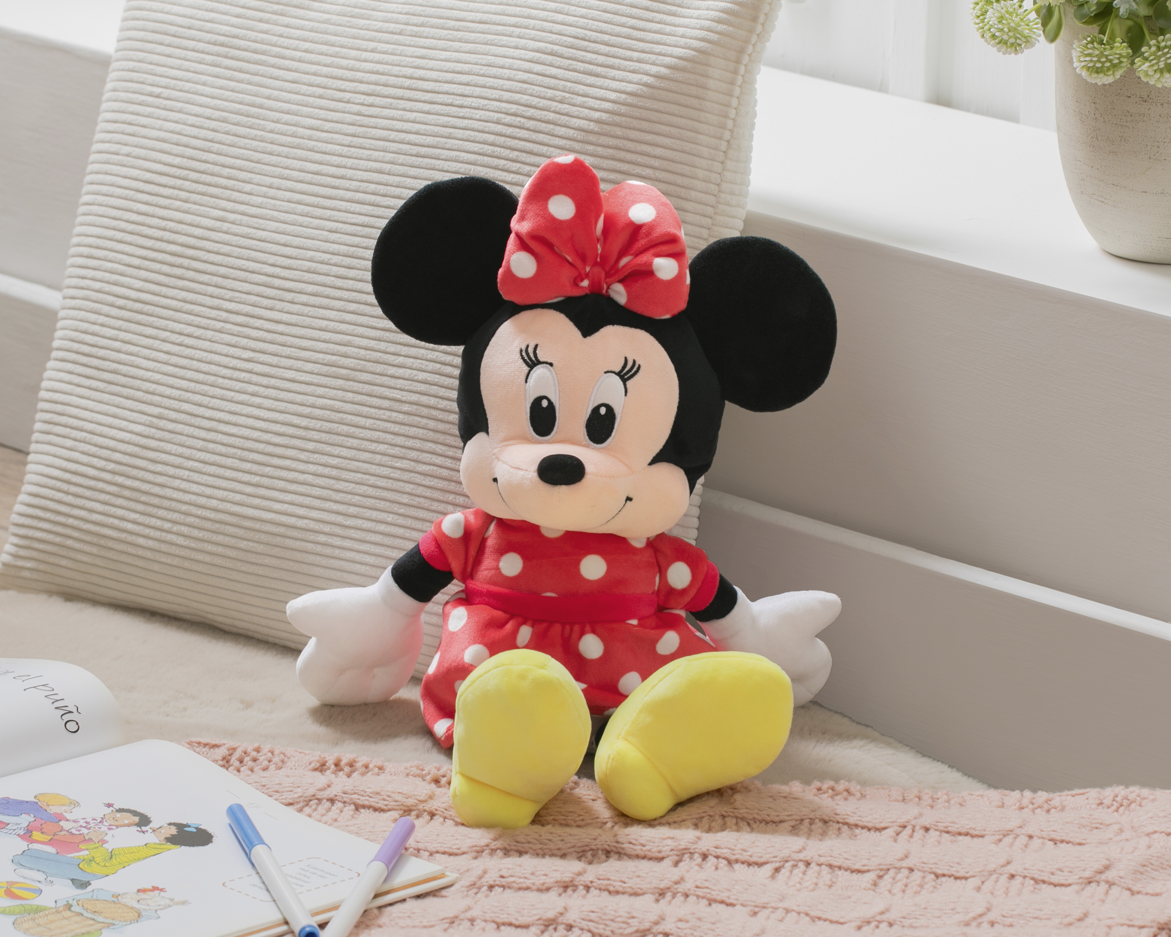 Foto 4 | Foto 4 | Minnie Mouse de Peluche Disney Multicolor