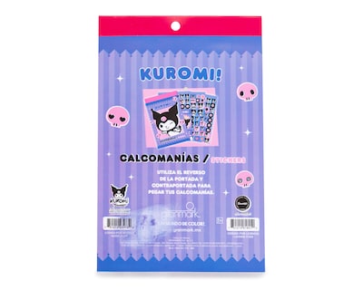 Foto 2 | Foto 2 | Stickers Kuromi 6 Hojas
