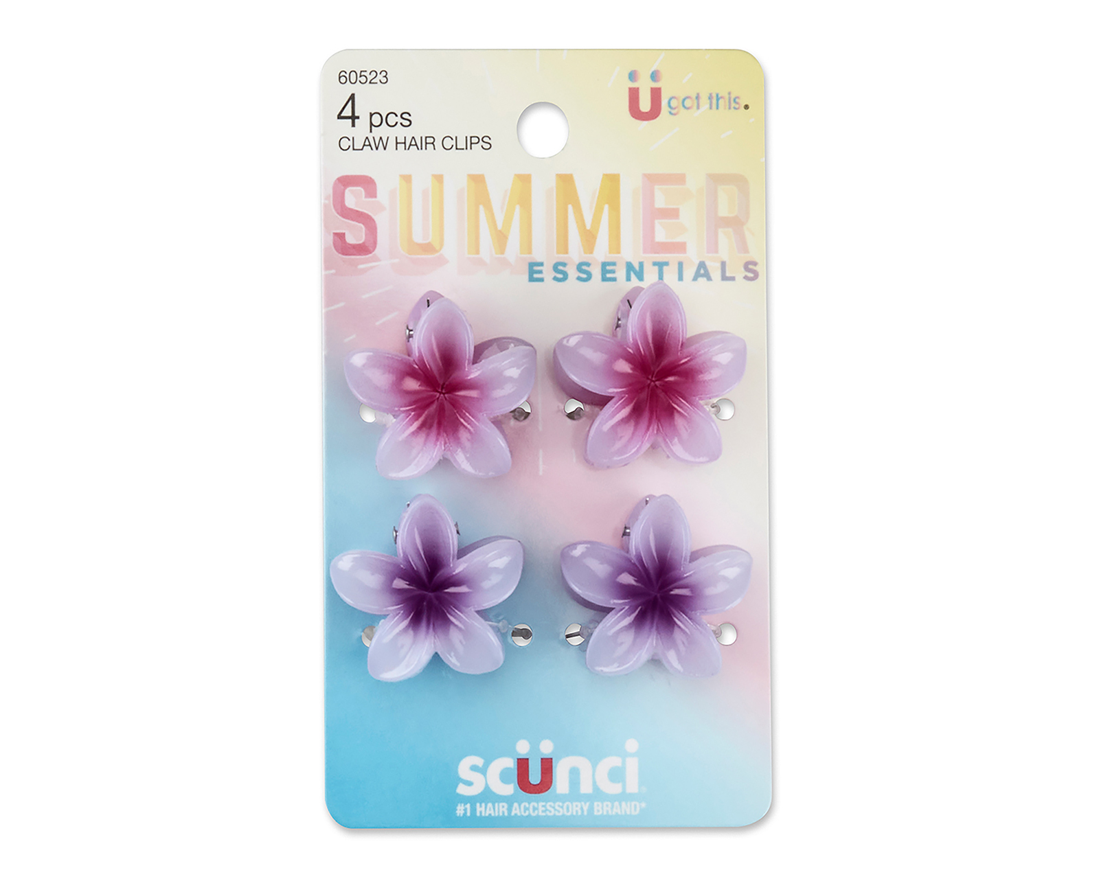 Foto 4 pulgar | Foto 3 | Pinza para Cabello Scuinci 4 Piezas