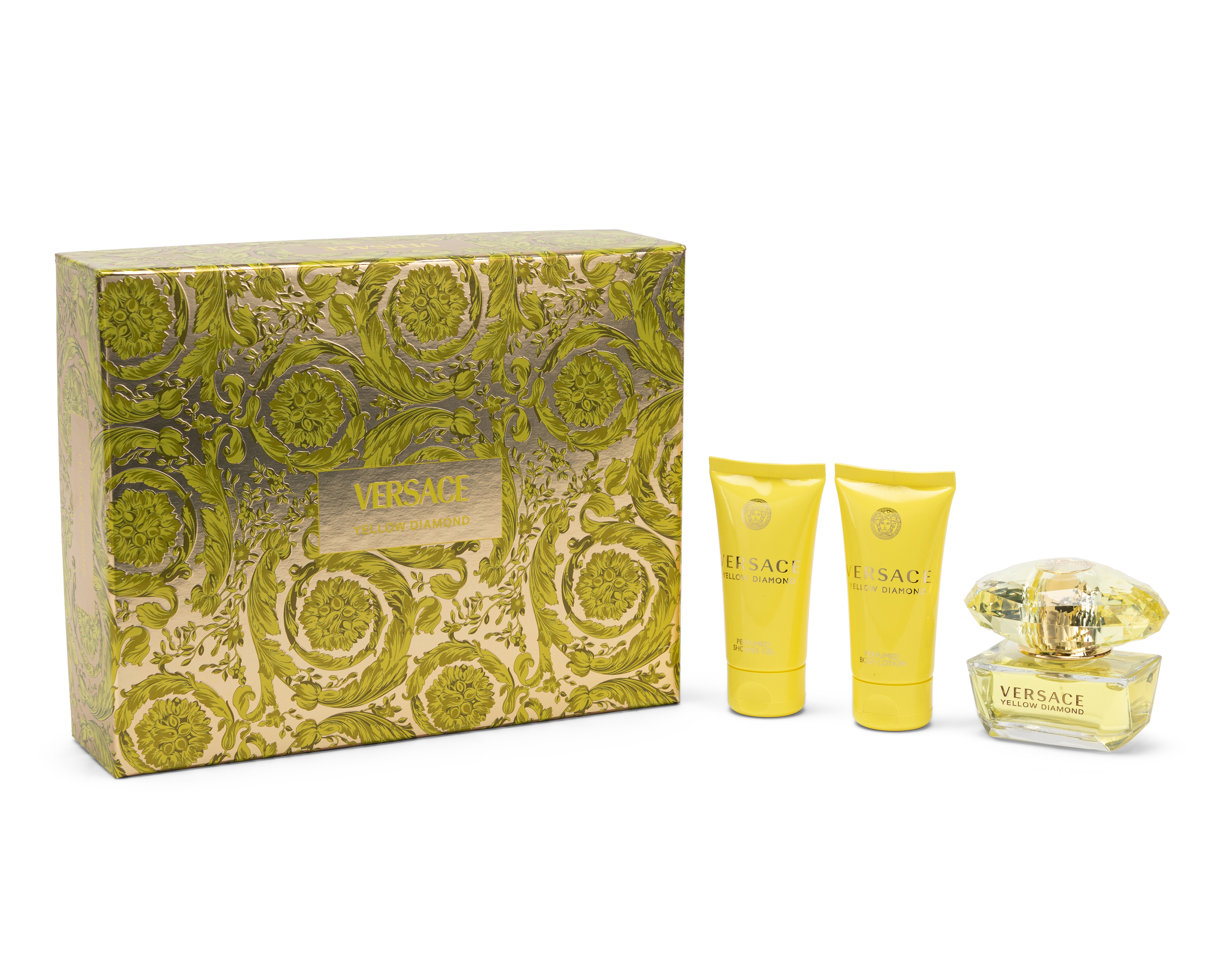 Estuche para Mujer Versace Yellow Diamond 3 Piezas