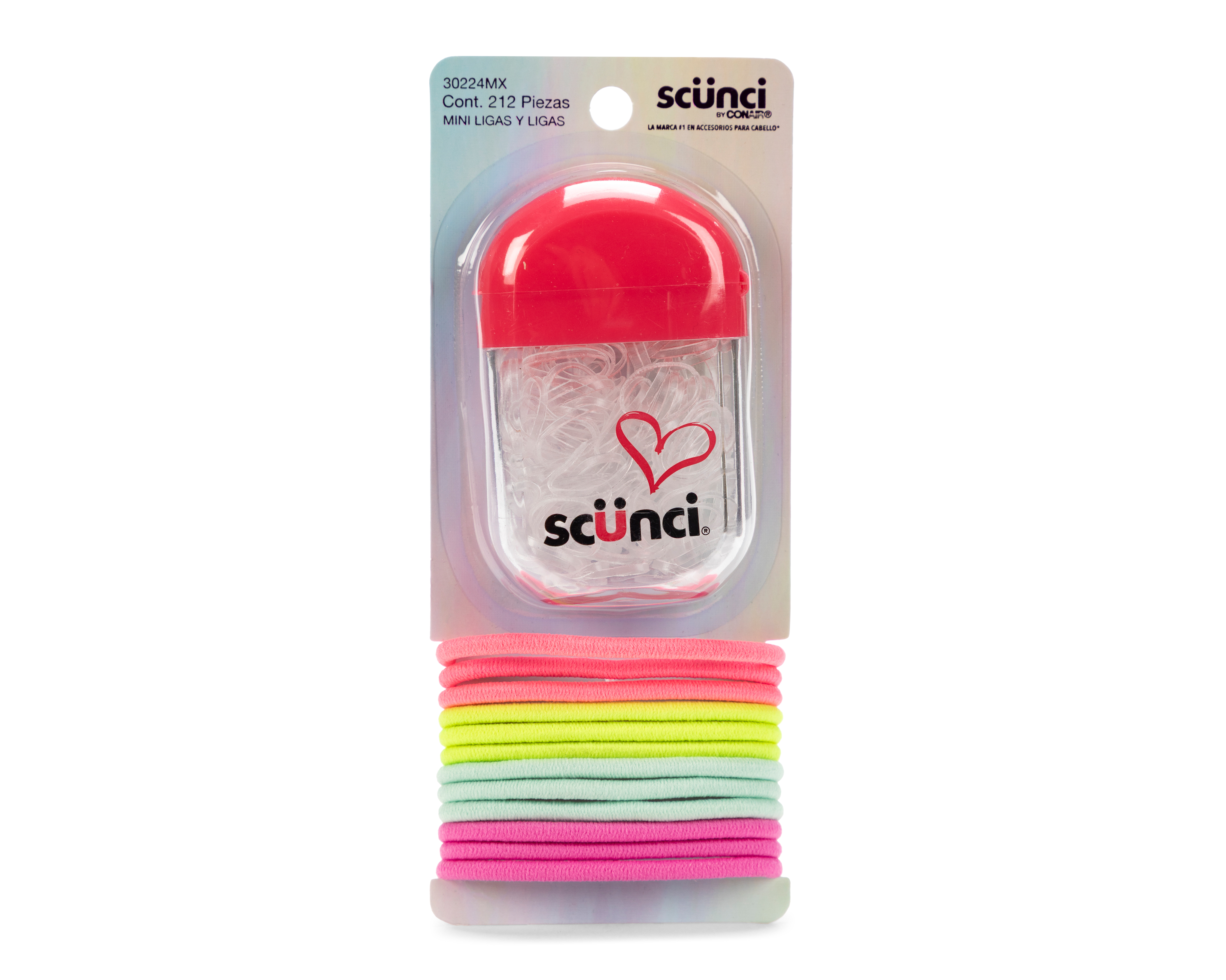 Foto 2 pulgar | Foto 1 | Ligas para Cabello Conair 212 Piezas