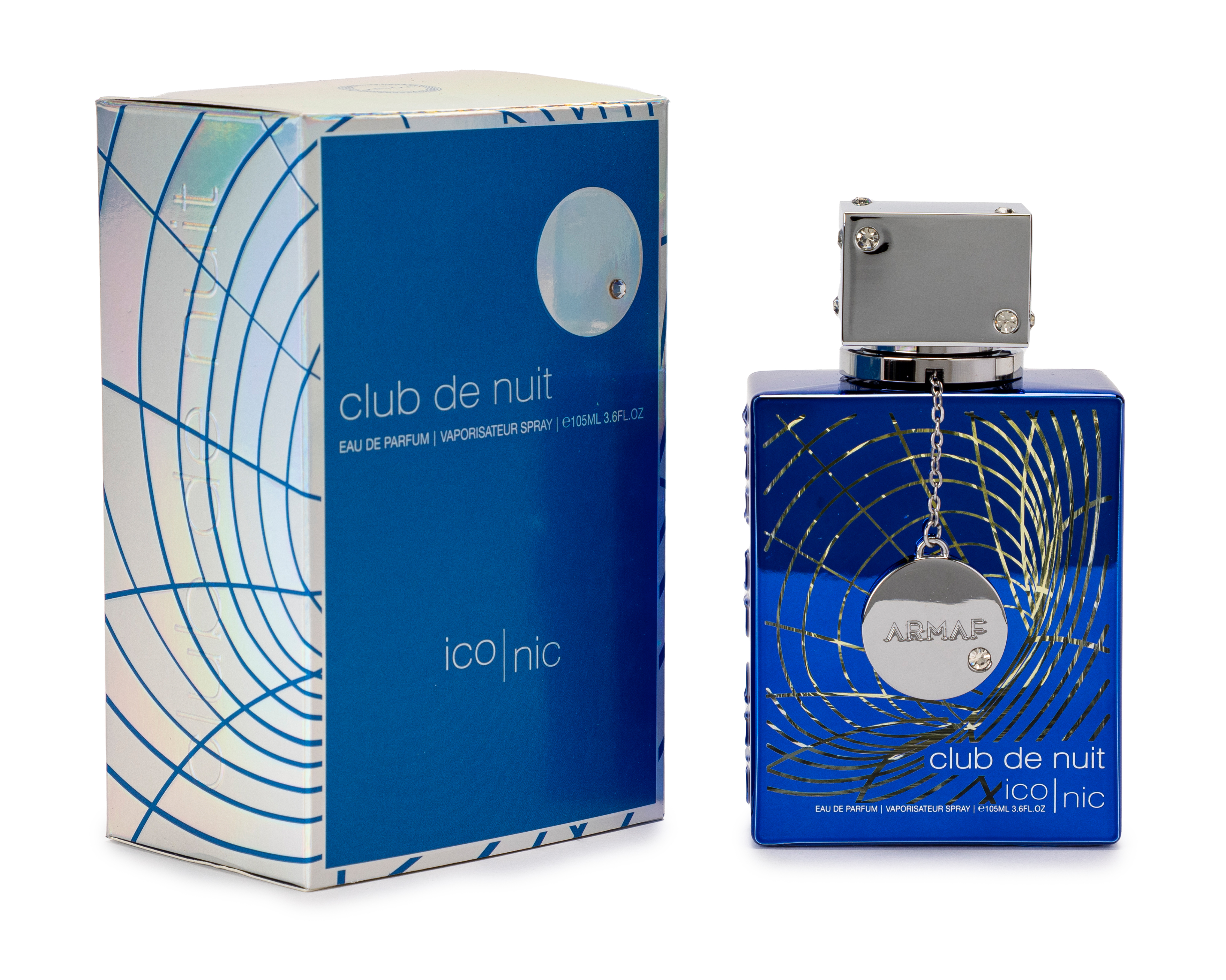 Foto 2 pulgar | Foto 1 | Perfume Armaf Club de Nuit Blue Iconic Eau de Parfum 105 ml