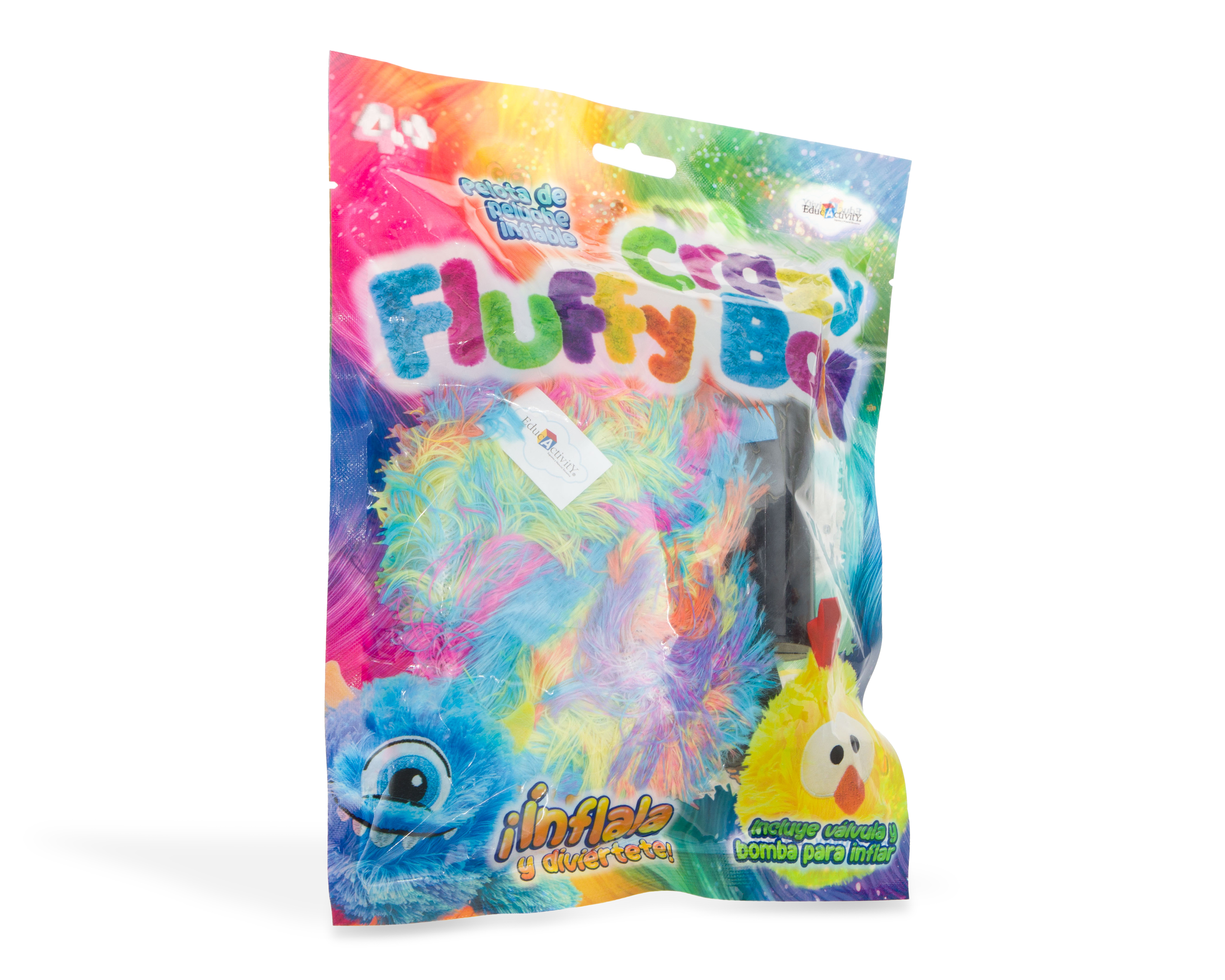 Foto 3 | Foto 3 | Pelota Inflable Educativity Crazy Fluffy Ball